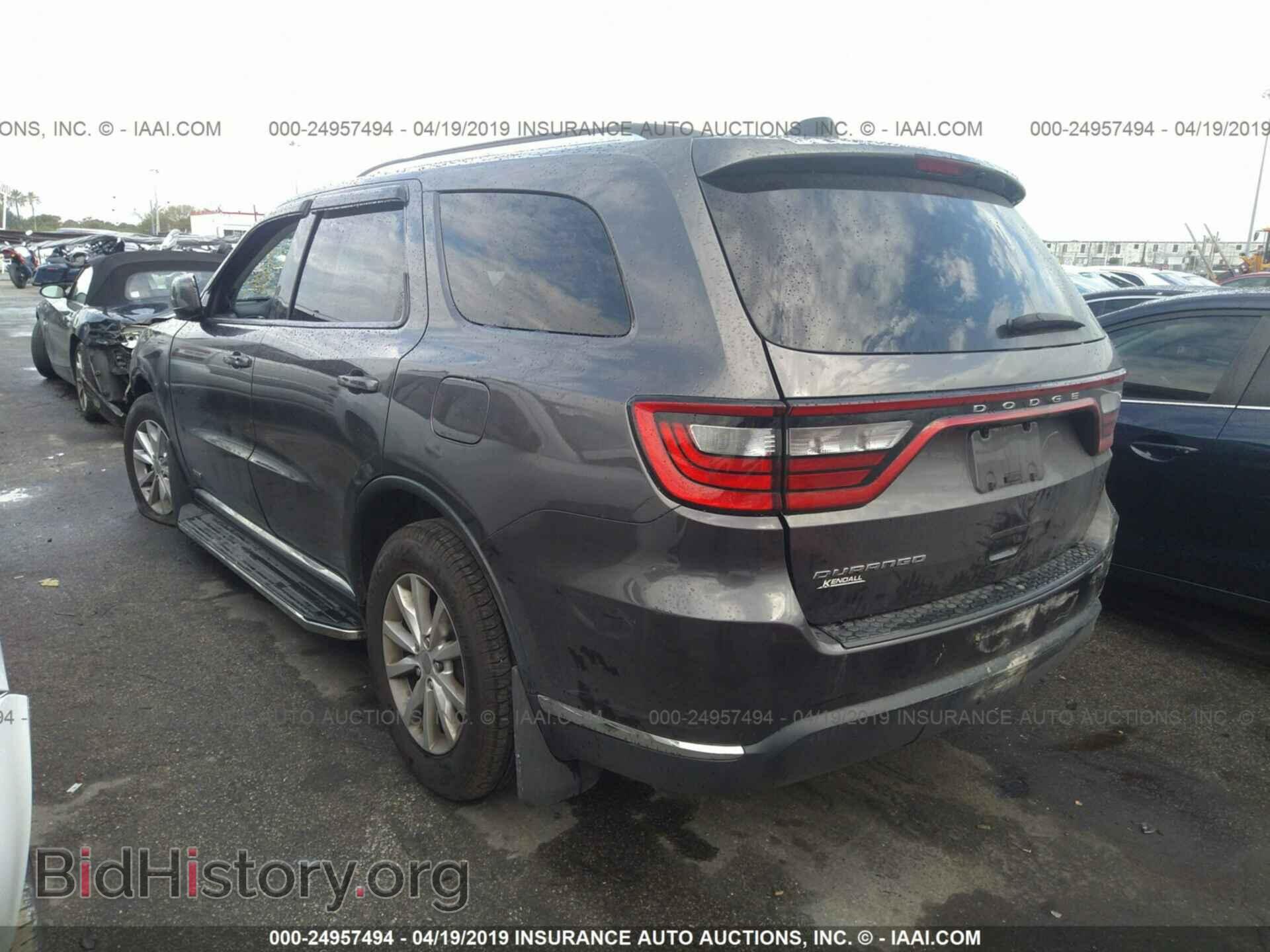 2014 DODGE DURANGO - VIN: 1C4RDHAG6EC598624 - Фото 3