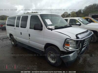 2008 Ford ECONOLINE, белый — VIN 1FBNE31L68DB39723, IAAI
