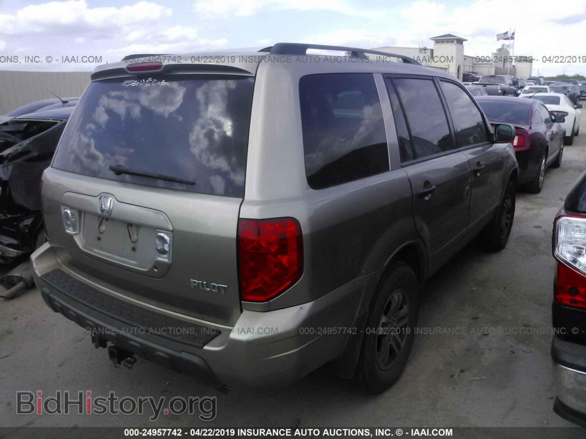 2005 HONDA PILOT - VIN: 5FNYF18575B040611 - Photo 4