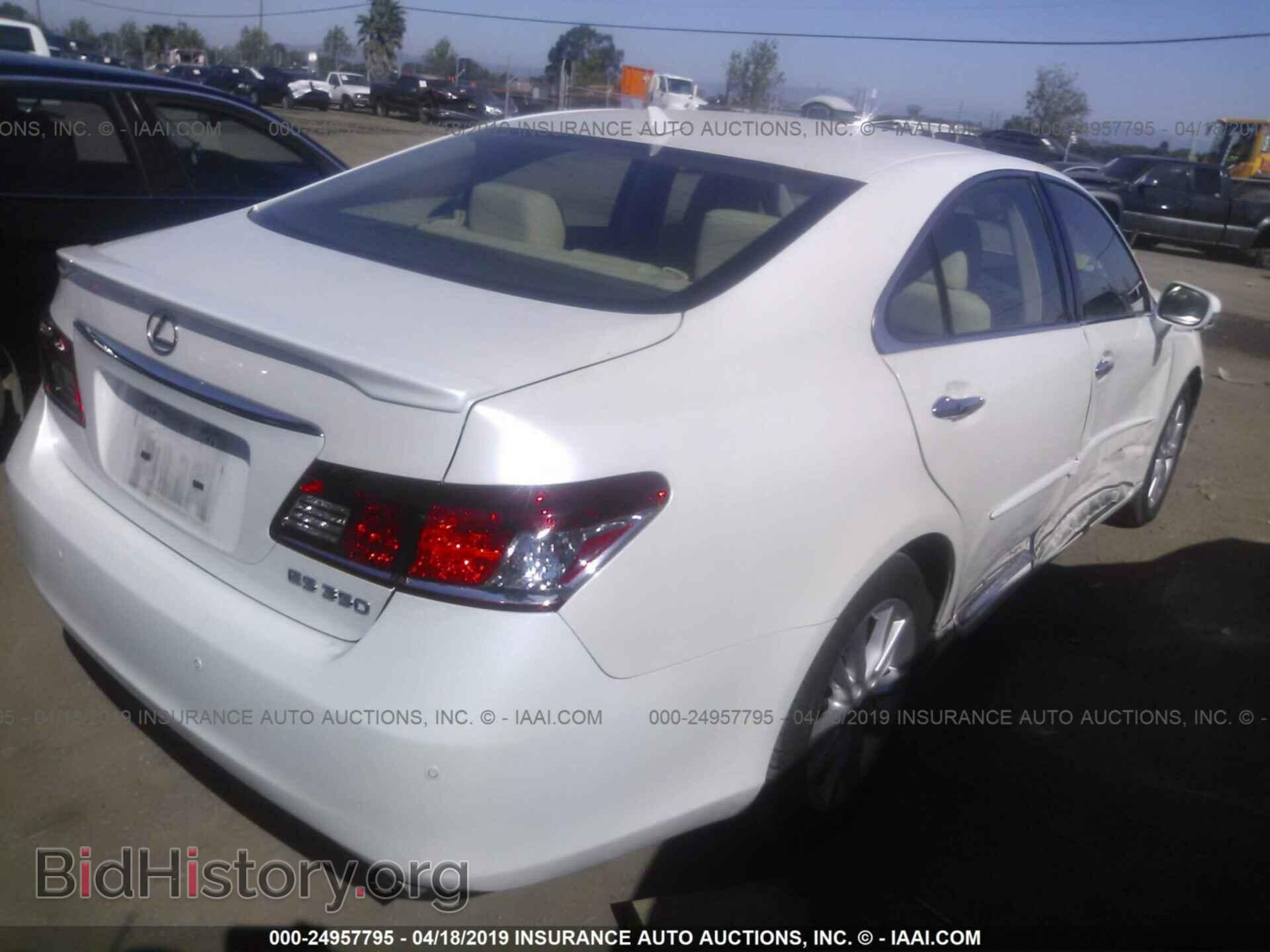 2011 LEXUS ES - VIN: JTHBK1EG1B2414666 - Фото 4