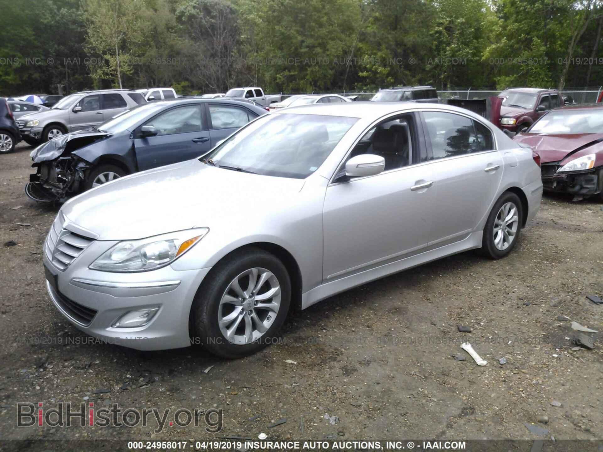 2012 HYUNDAI GENESIS - VIN: KMHGC4DD6CU188865 - Фото 2