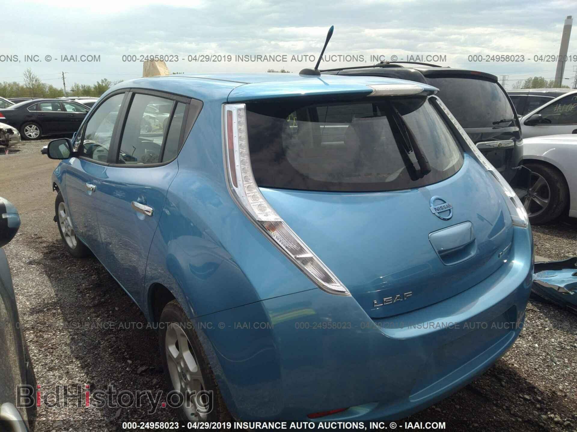 2013 NISSAN LEAF - VIN: 1N4AZ0CP1DC402932 - Фото 3