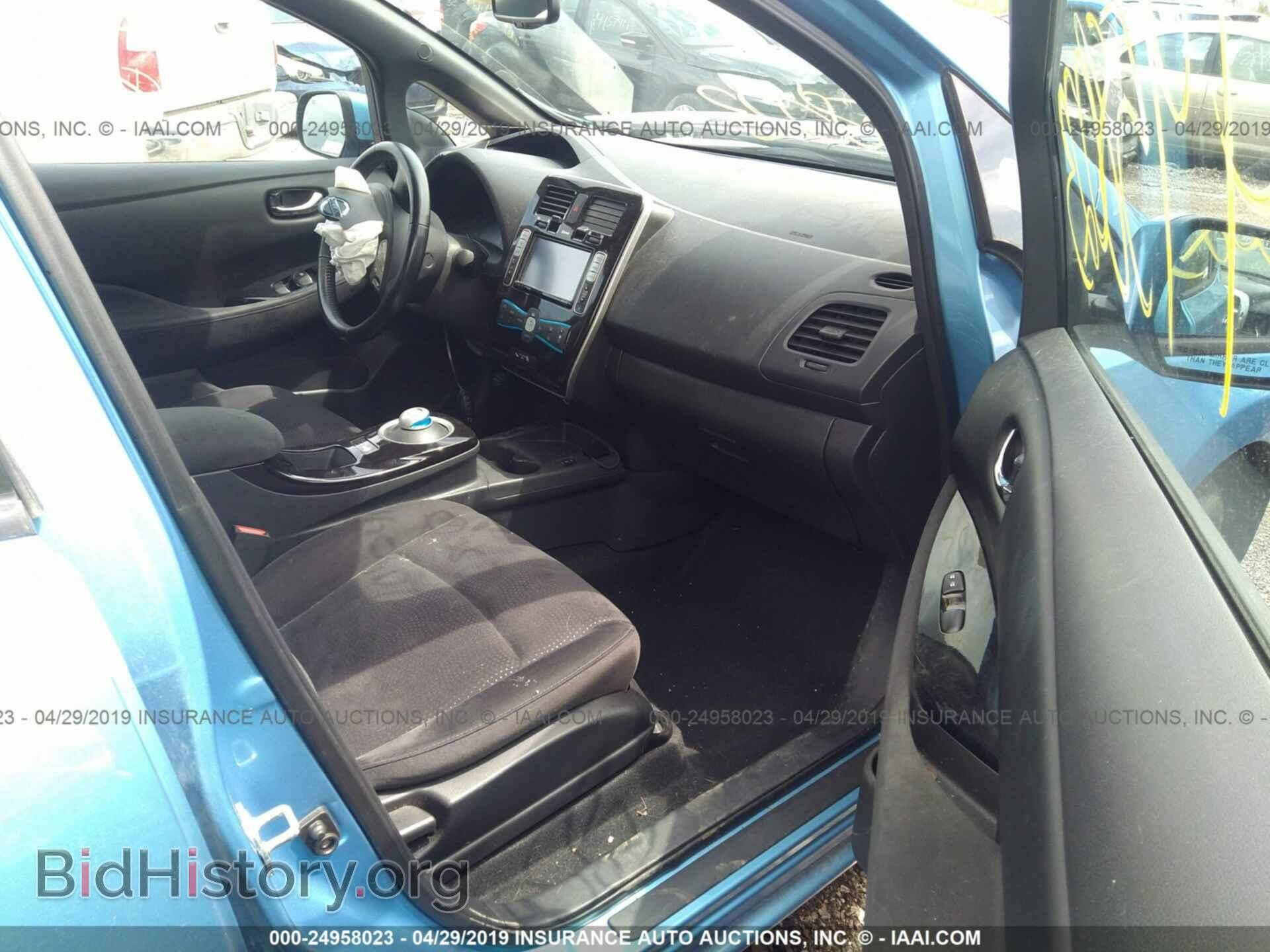 2013 NISSAN LEAF - VIN: 1N4AZ0CP1DC402932 - Фото 5