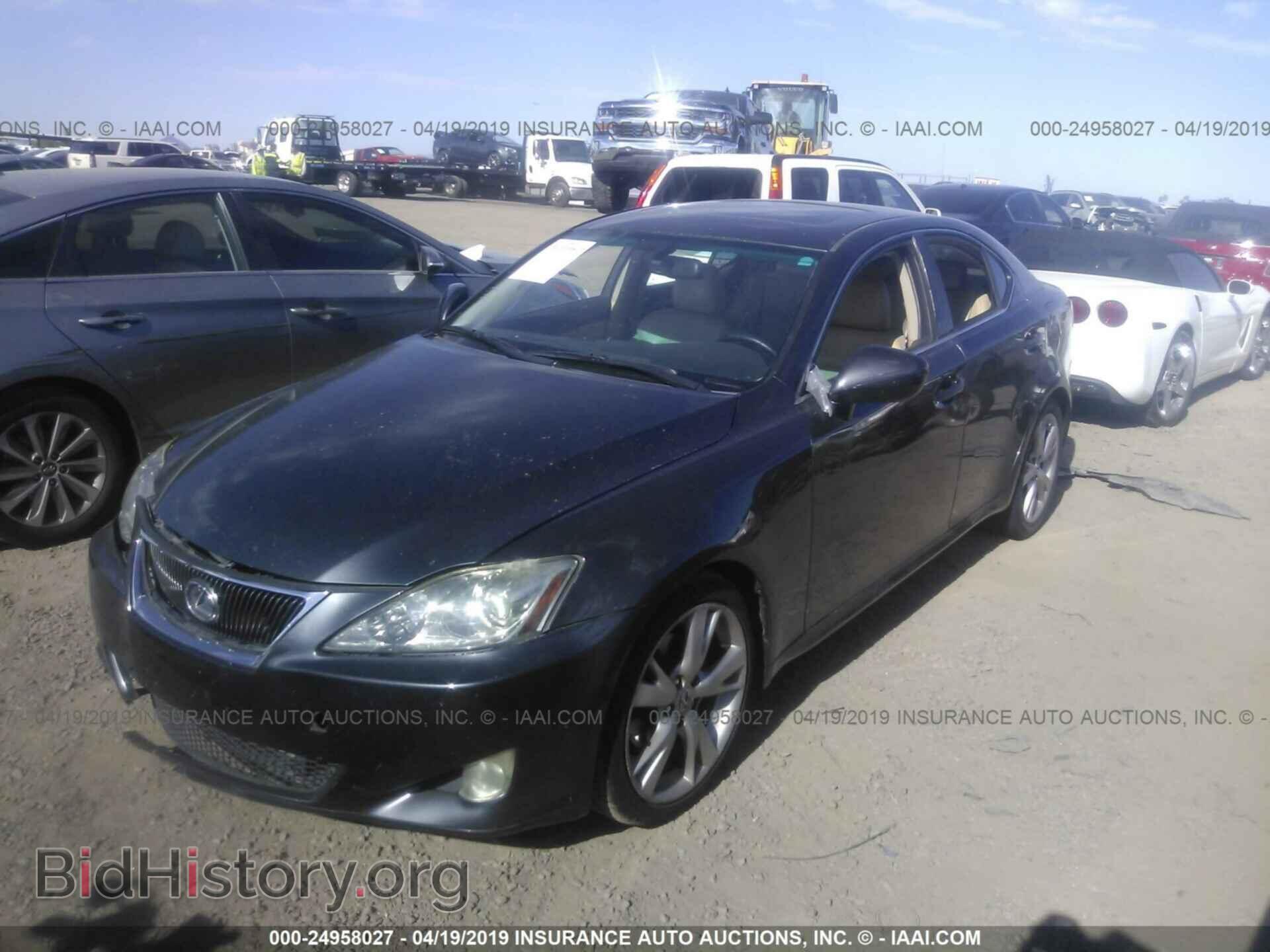 2008 LEXUS IS - VIN: JTHBK262585060716 - Фото 2