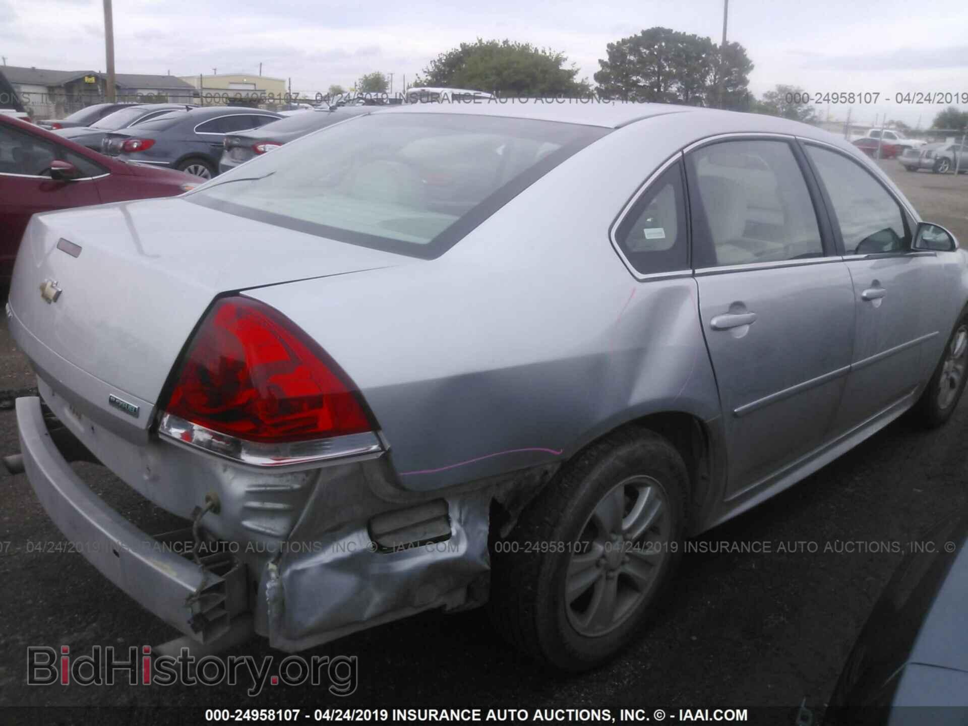 2012 CHEVROLET IMPALA - VIN: 2G1WF5E35C1149756 - Фото 4