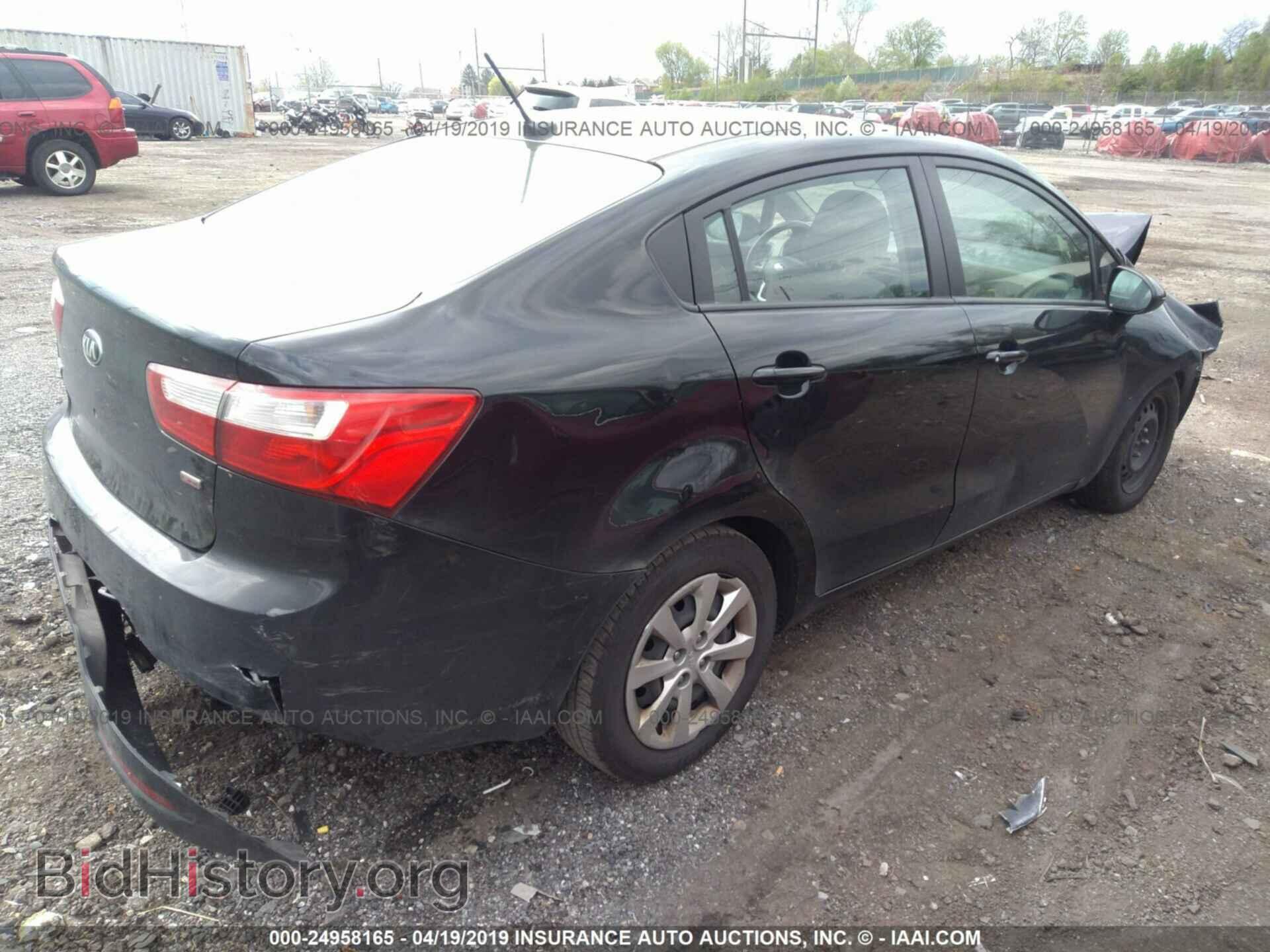 2015 KIA RIO - VIN: KNADM4A35F6456598 - Фото 4