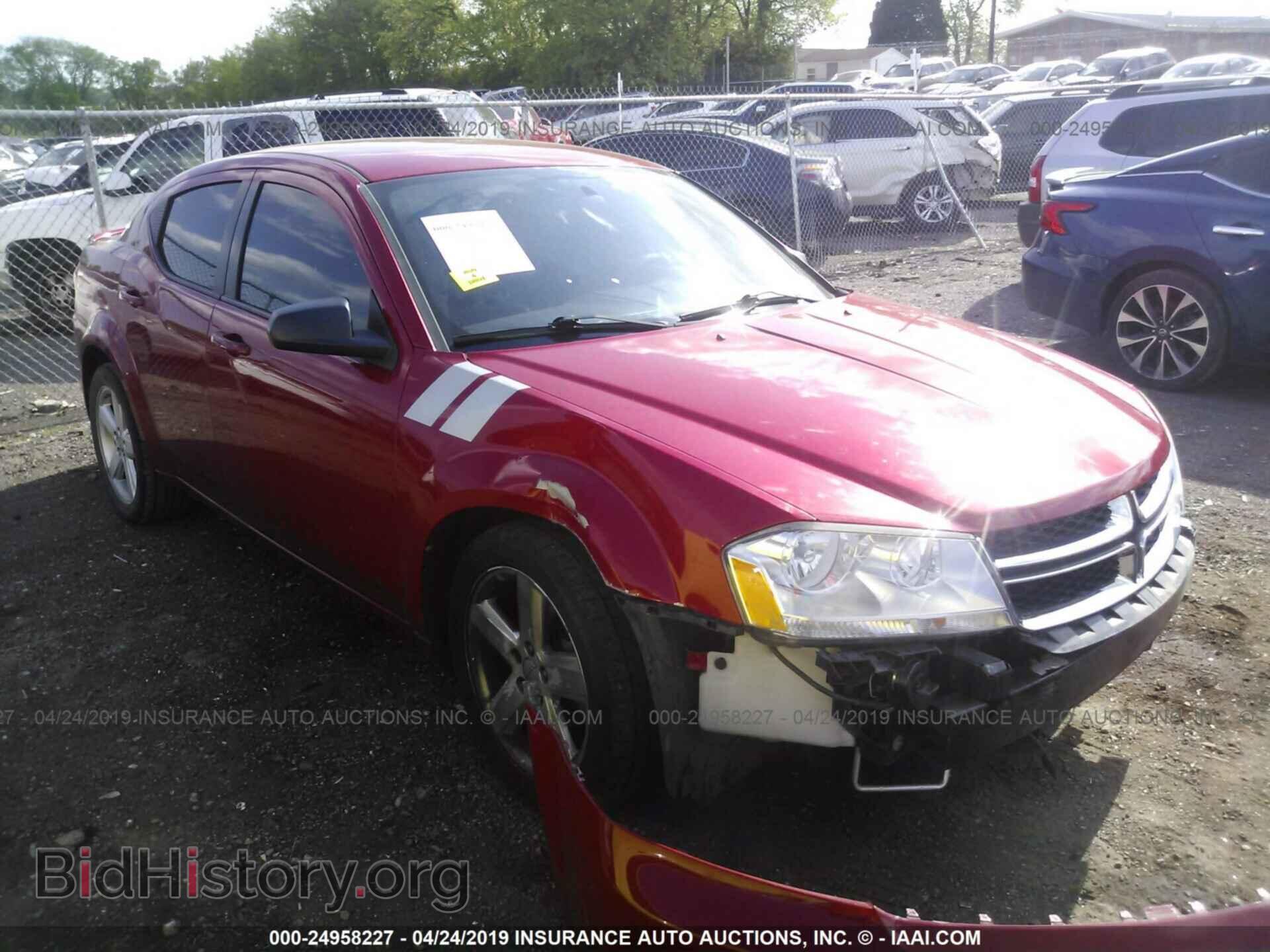 Photo 1C3CDZAB8DN604883 - DODGE AVENGER 2013