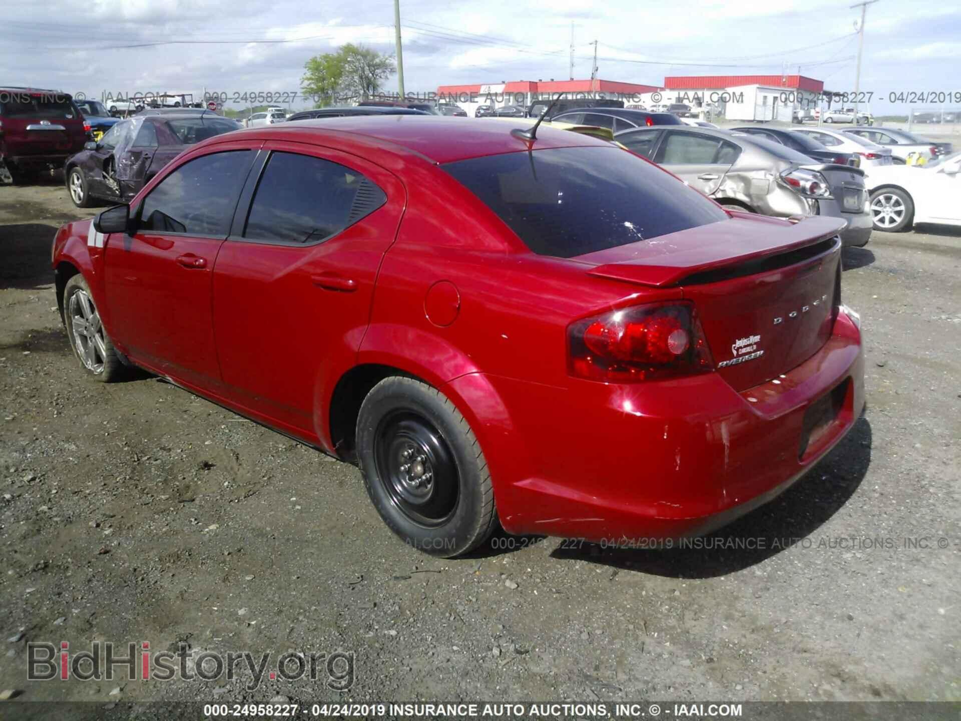2013 DODGE AVENGER - VIN: 1C3CDZAB8DN604883 - Фото 3