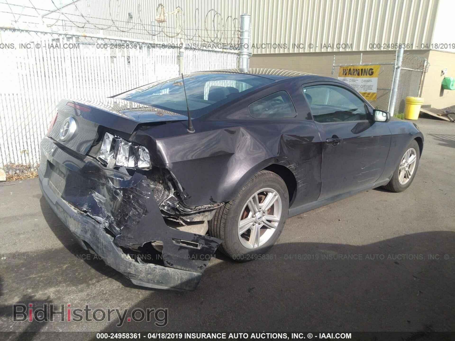 2012 FORD MUSTANG - VIN: 1ZVBP8AM2C5207255 - Фото 4