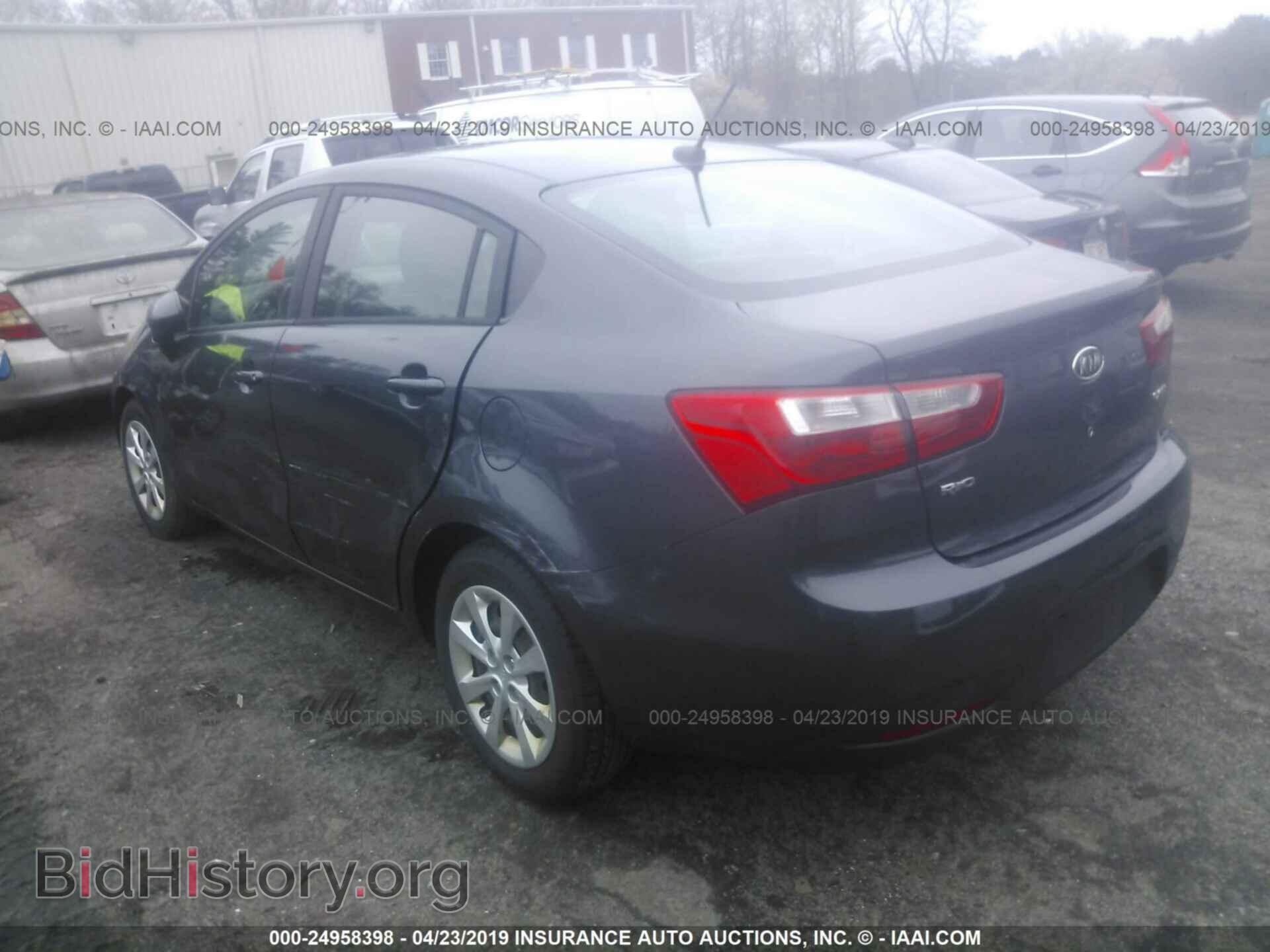 2012 KIA RIO - VIN: KNADN4A36C6061578 - Фото 3