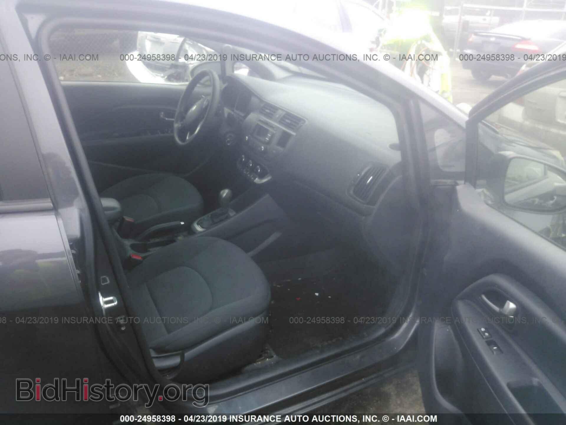 2012 KIA RIO - VIN: KNADN4A36C6061578 - Фото 5