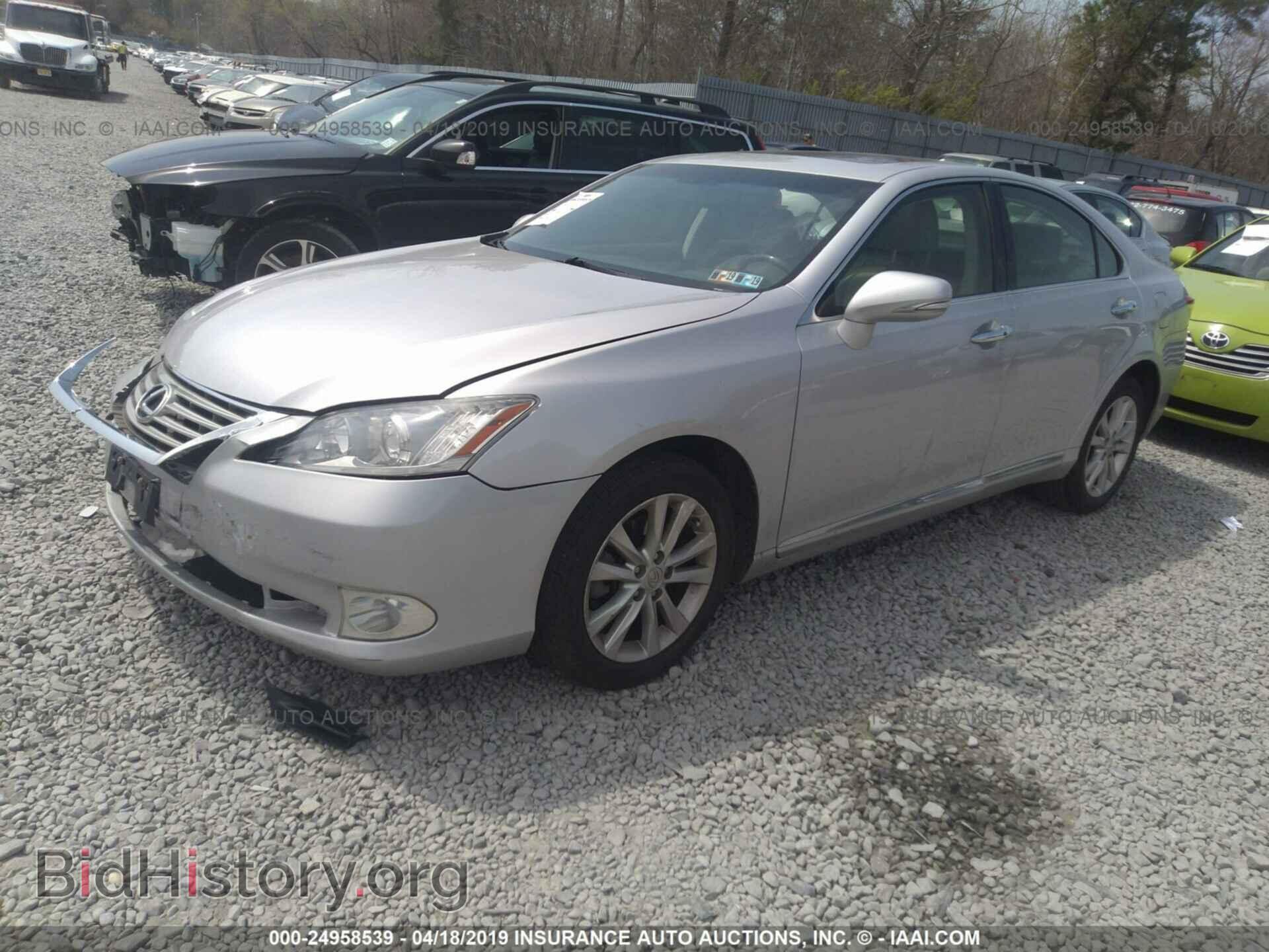 2012 LEXUS ES - VIN: JTHBK1EG8C2510067 - Photo 2