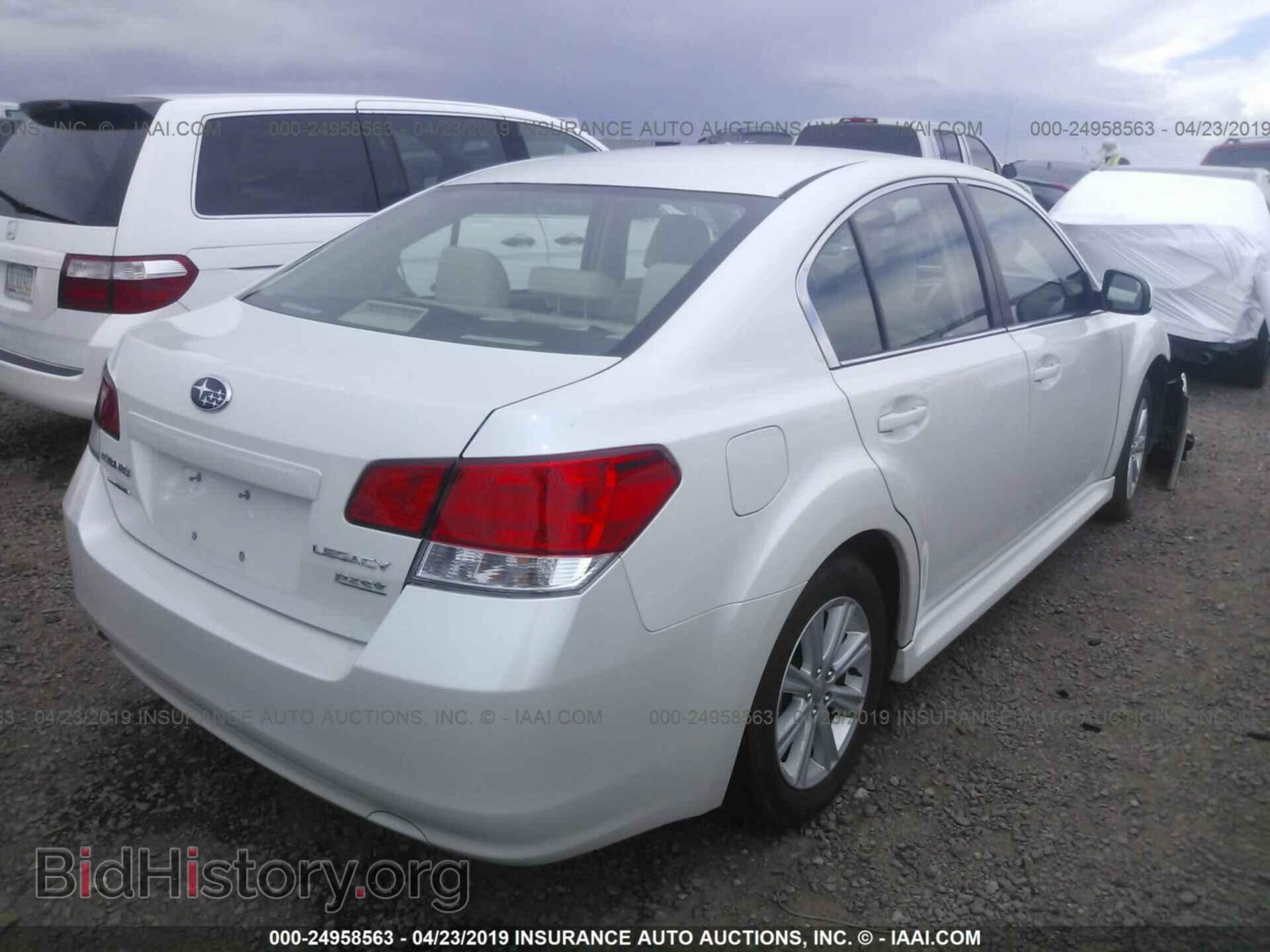 2011 SUBARU LEGACY - VIN: 4S3BMBC64B3243286 - Фото 4