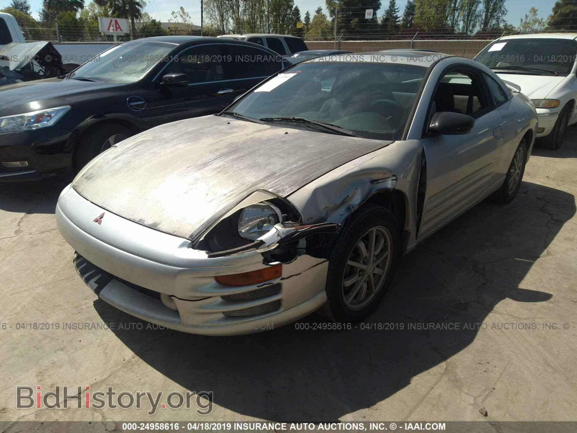 2000 MITSUBISHI ECLIPSE - VIN: 4A3AC44G2YE132733 - Photo 2