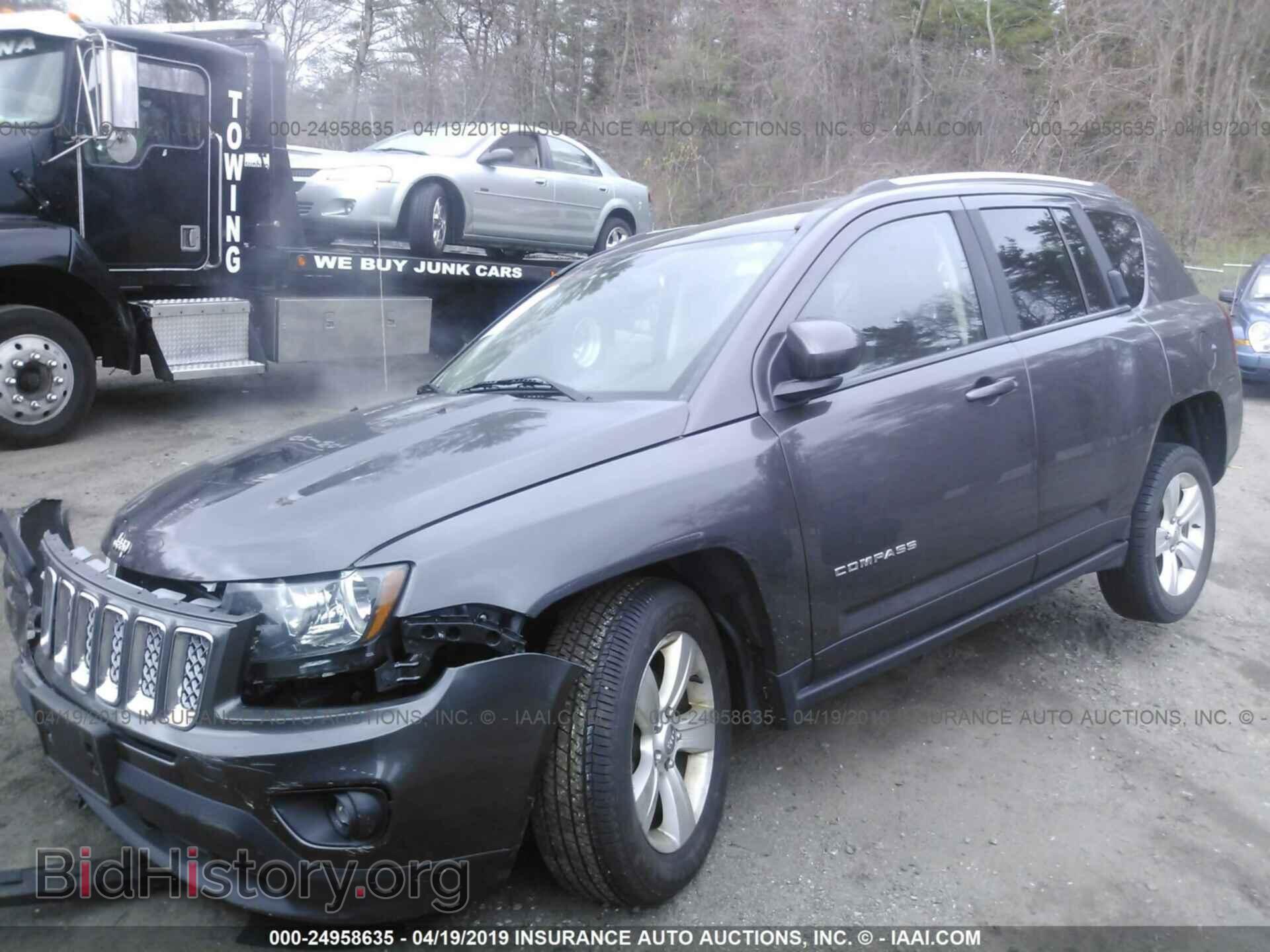 2015 JEEP COMPASS - VIN: 1C4NJDEB9FD271225 - Фото 2