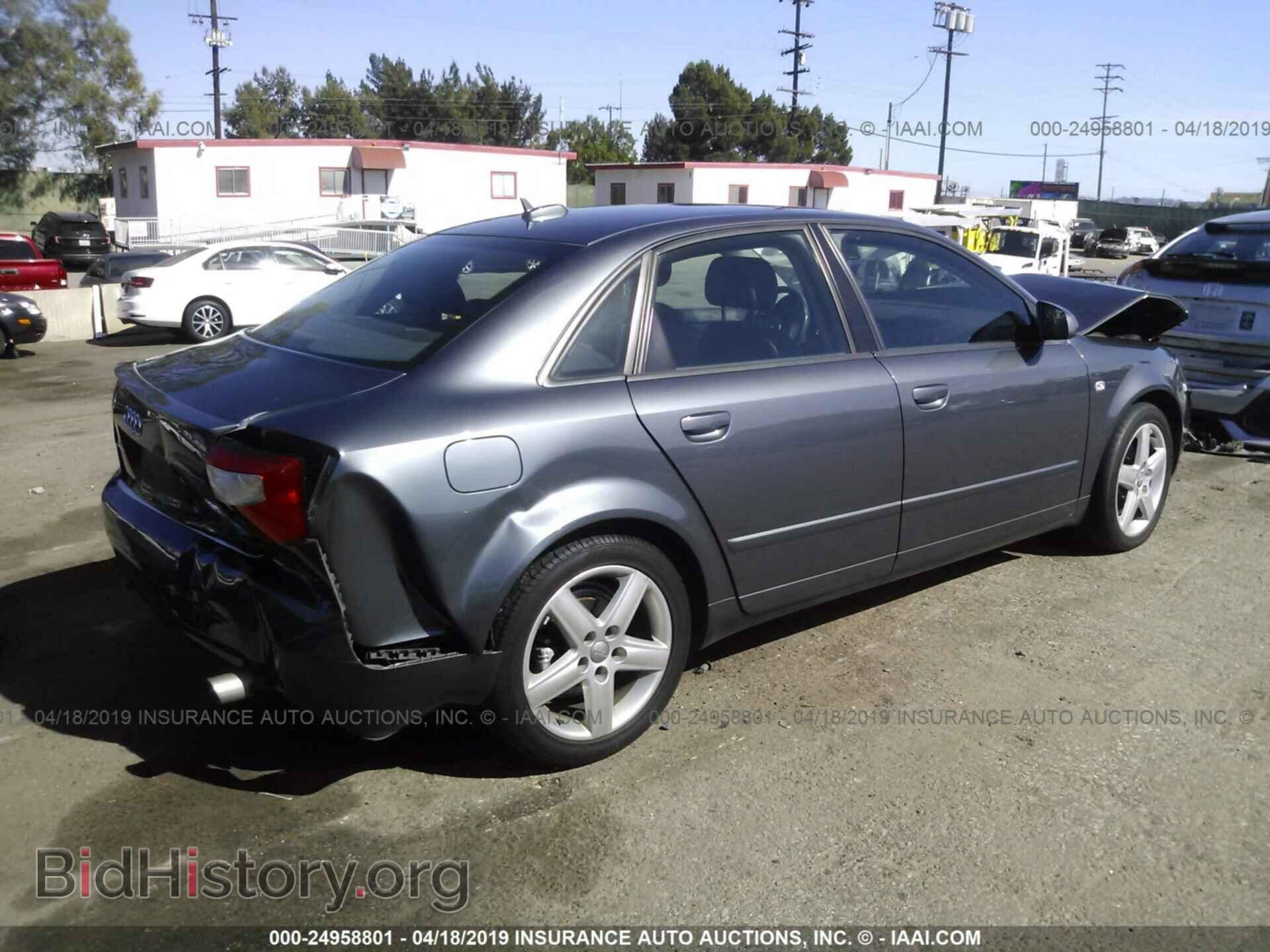 2005 AUDI A4 - VIN: WAULC68E85A109232 - Фото 4