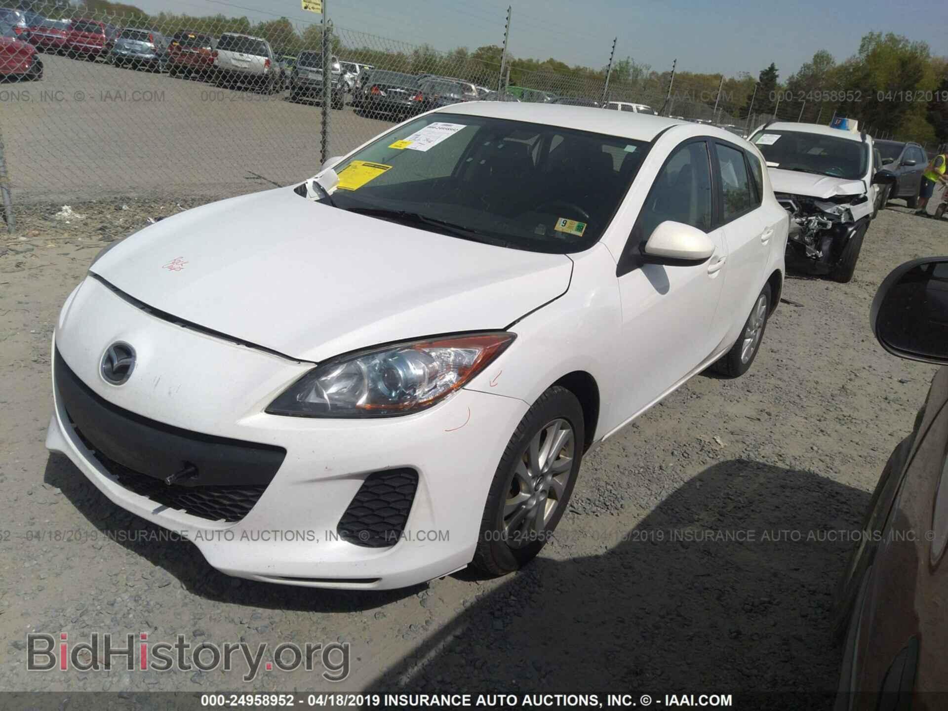 2013 MAZDA 3 - VIN: JM1BL1LP3D1820734 - Фото 2