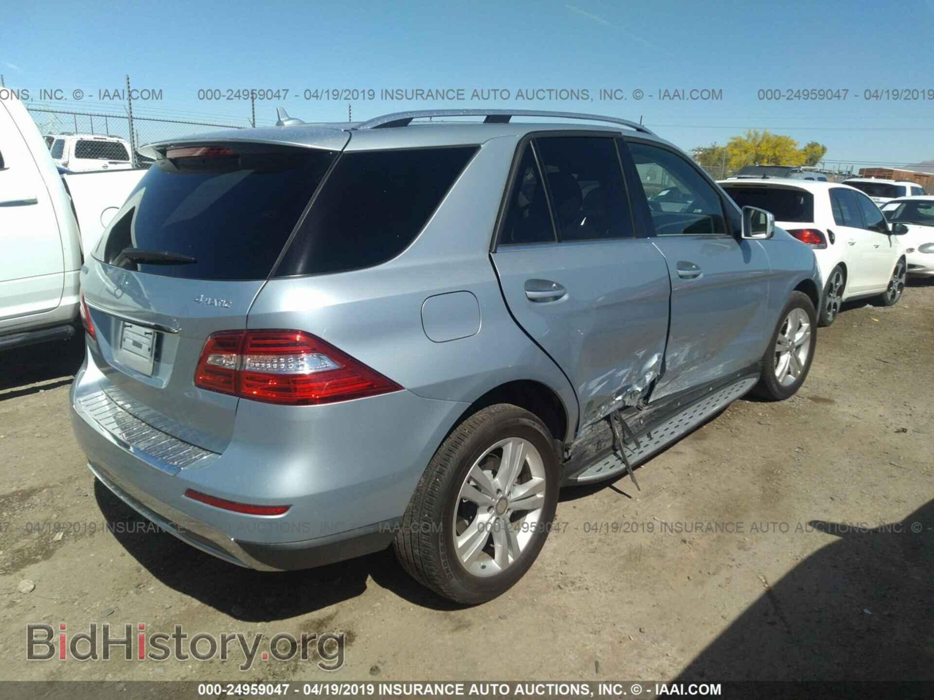 2014 MERCEDES-BENZ ML - VIN: 4JGDA5HB8EA417476 - Photo 4