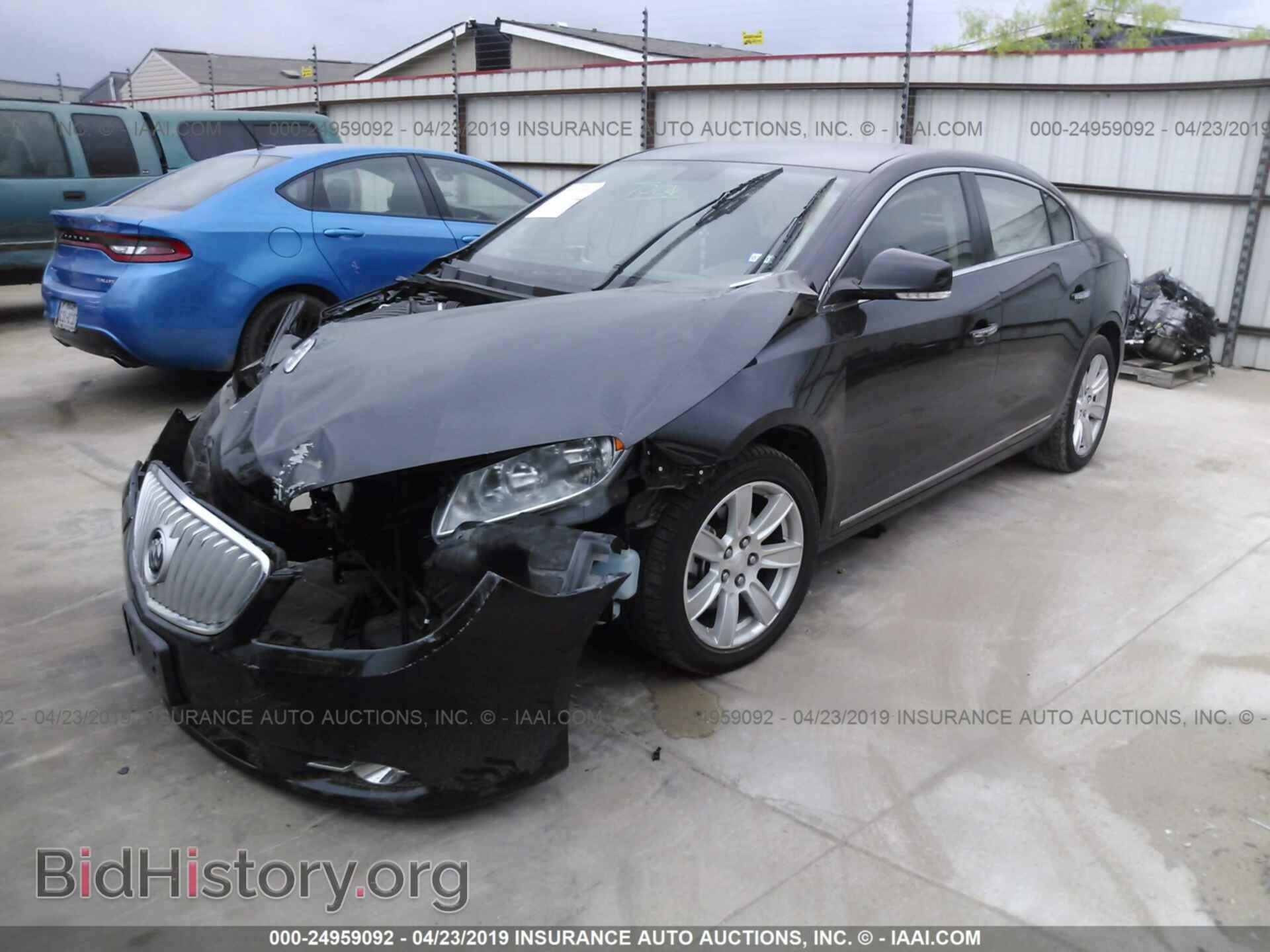 2012 BUICK LACROSSE - VIN: 1G4GD5E30CF272631 - Фото 2