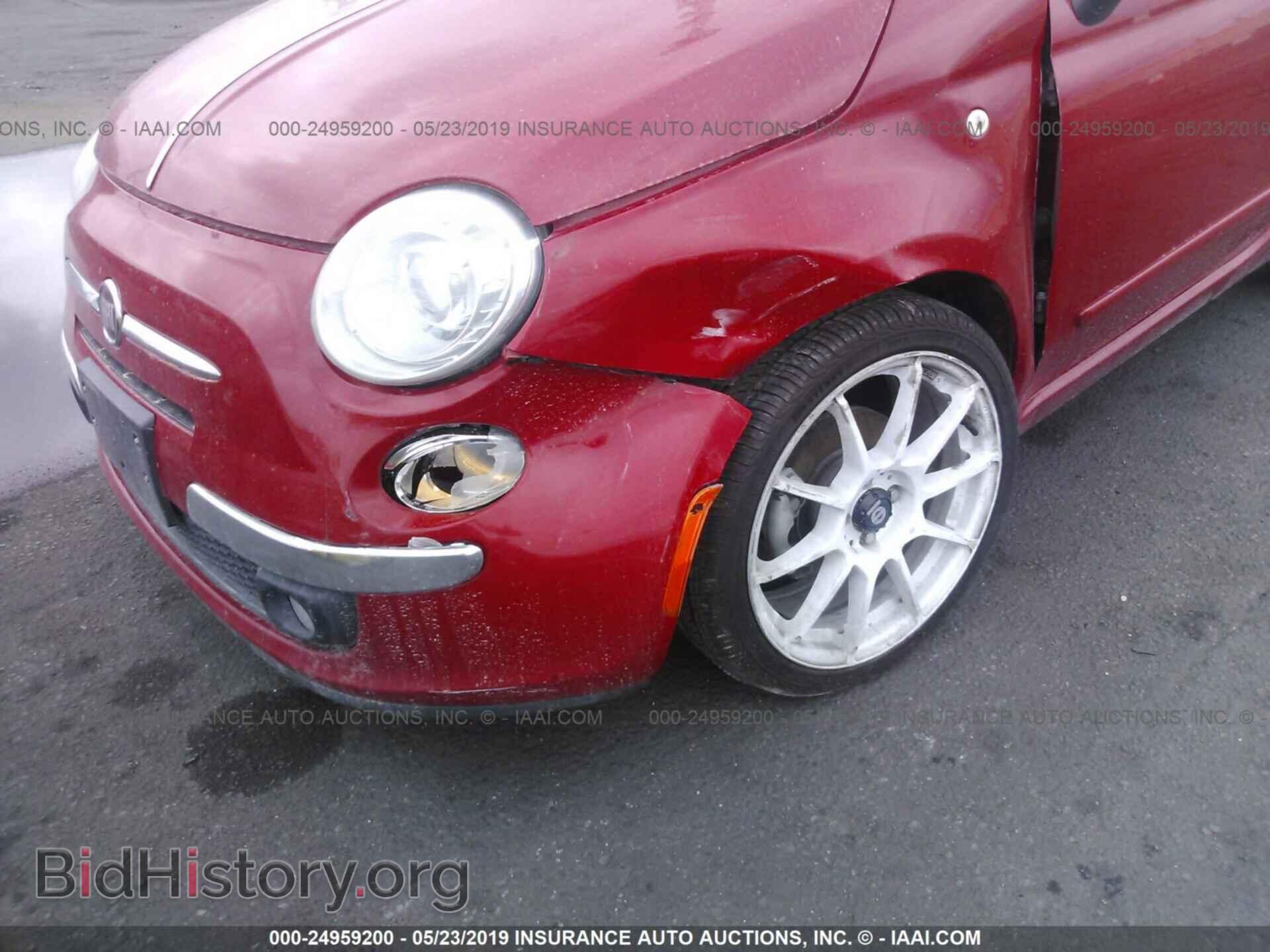 2012 FIAT 500 - VIN: 3C3CFFER4CT322819 - Фото 6