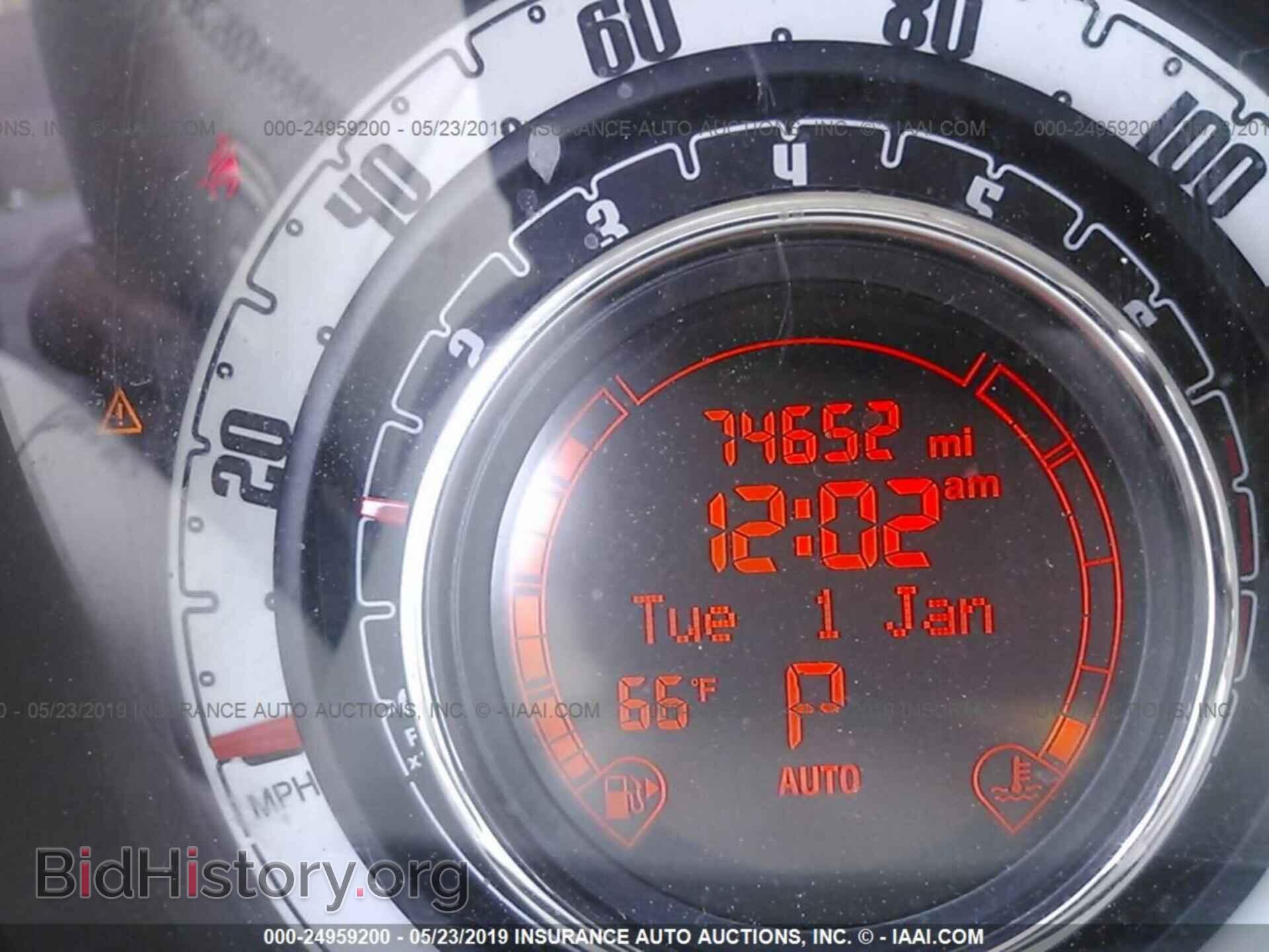 2012 FIAT 500 - VIN: 3C3CFFER4CT322819 - Фото 7