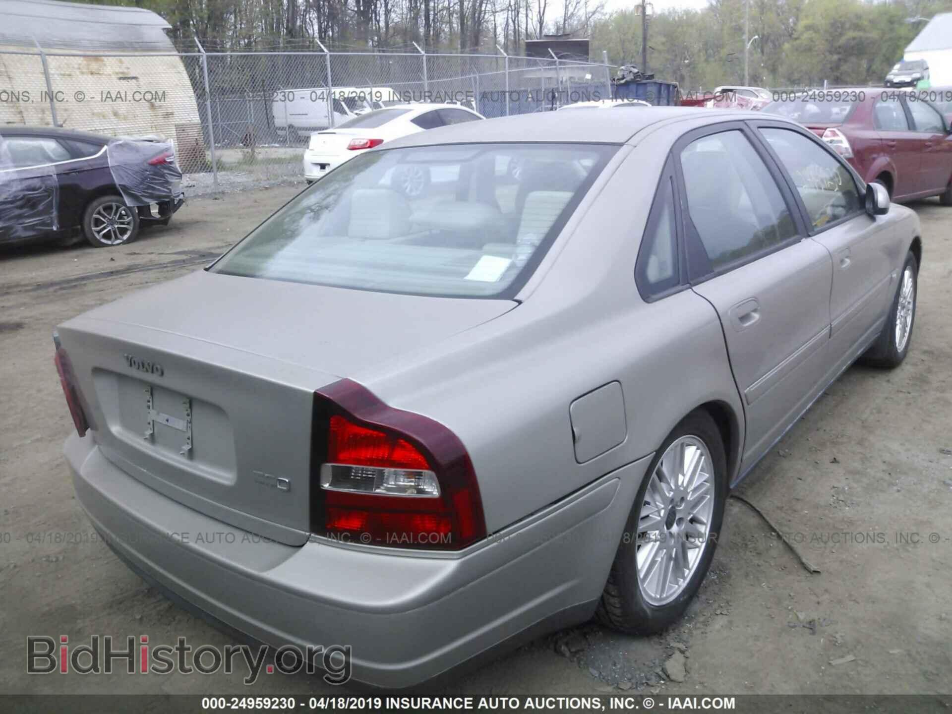 2003 VOLVO S80 - VIN: YV1TS92D831304245 - Фото 4
