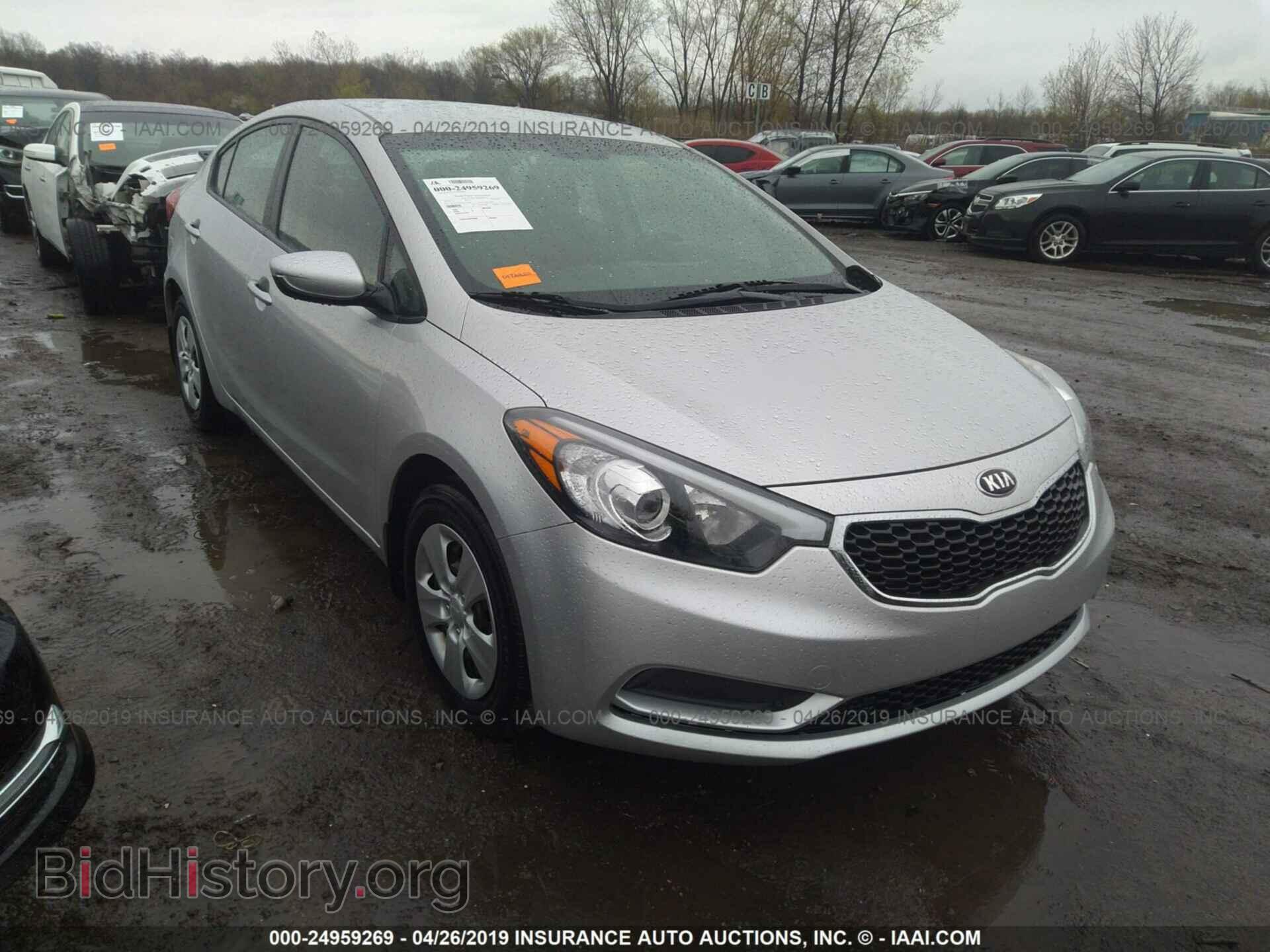 Фотография KNAFK4A61E5174407 - KIA FORTE 2014
