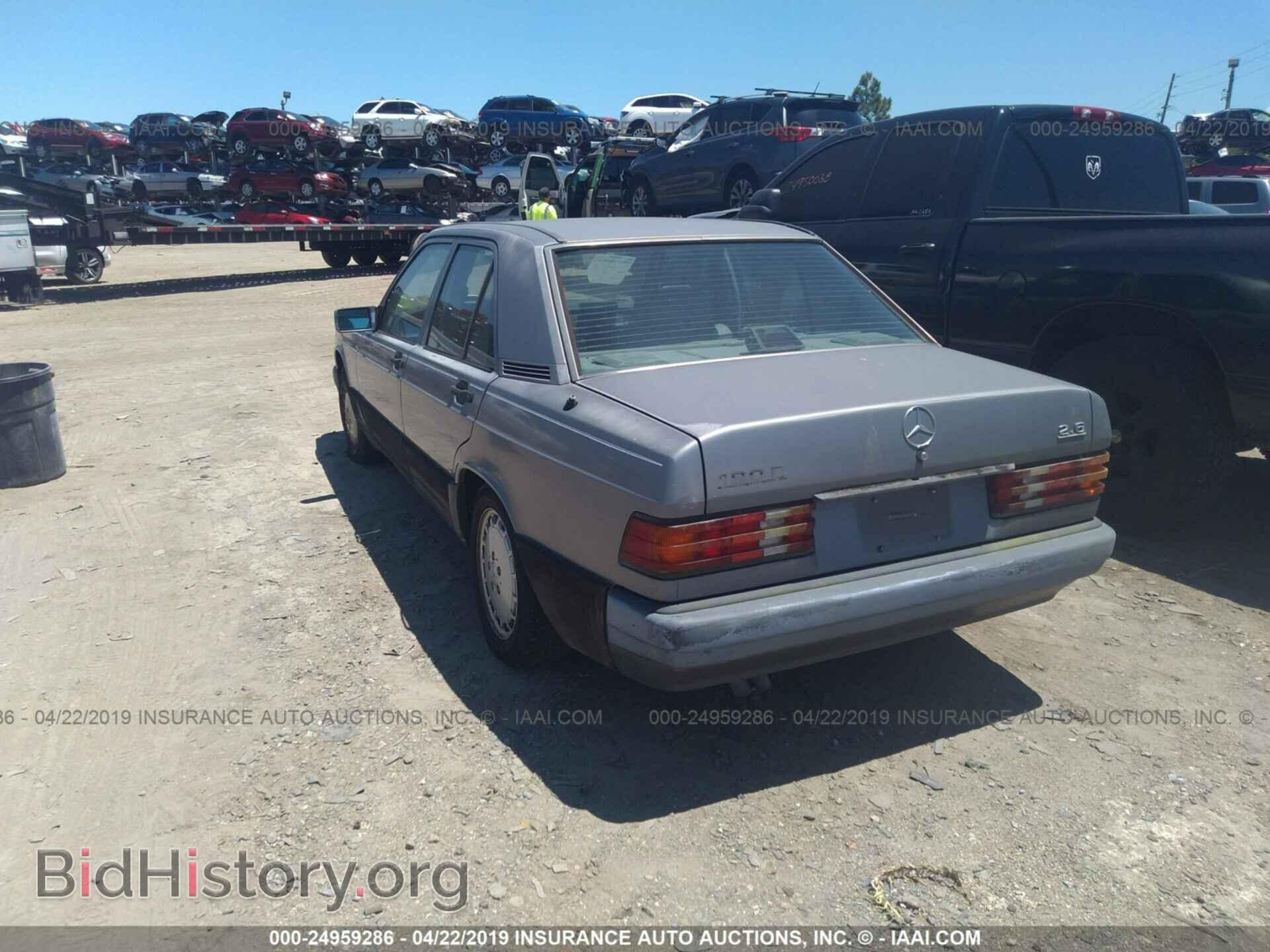 1992 MERCEDES-BENZ 190 - VIN: WDBDA29D0NF922898 - Фото 3