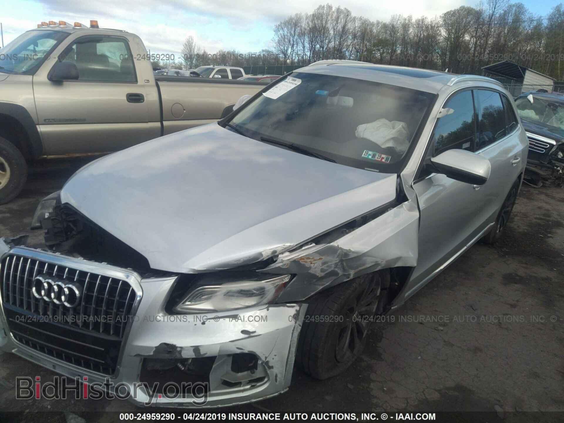 2013 AUDI Q5 - VIN: WA1LFAFP0DA042894 - Фото 2