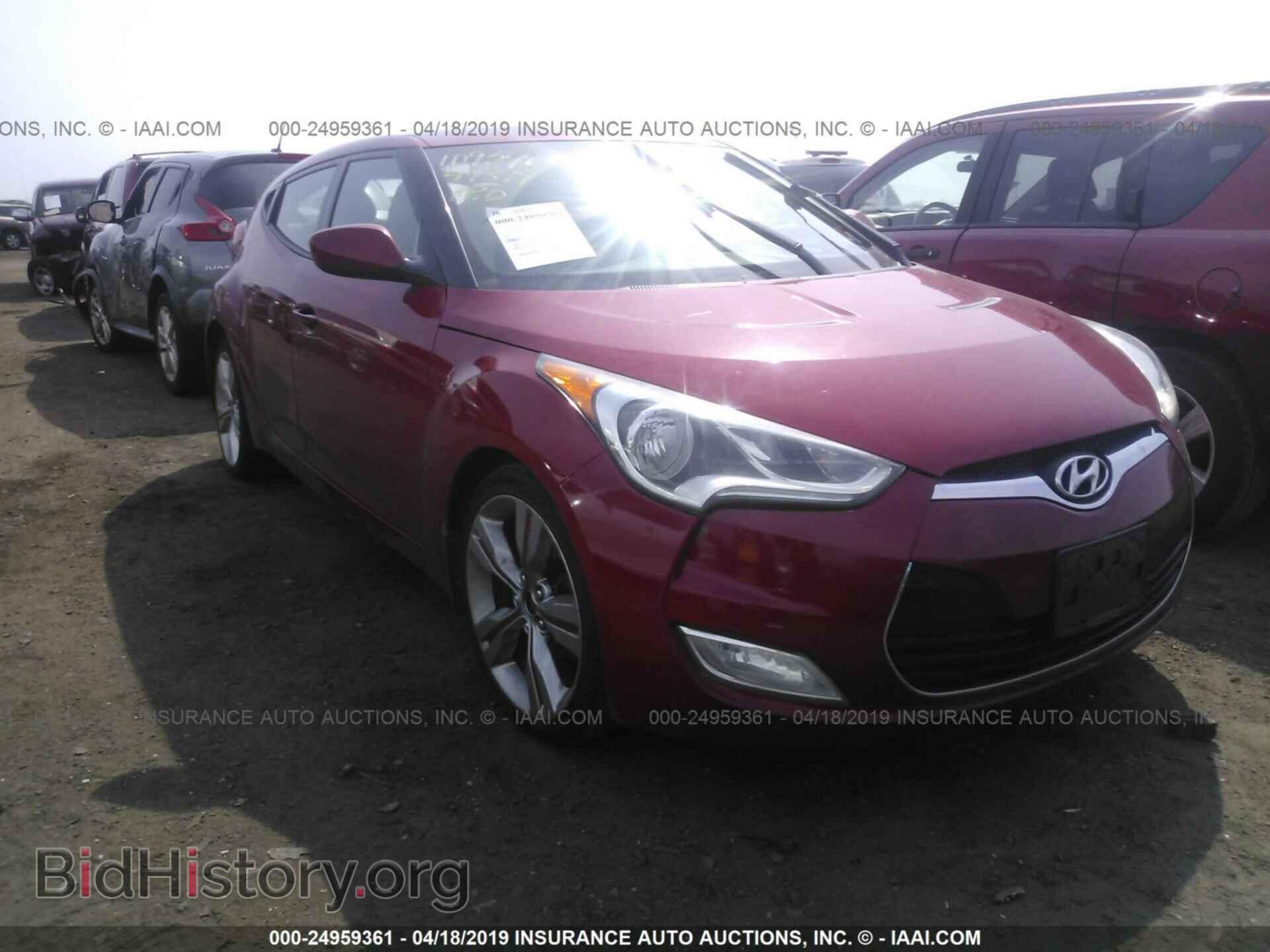 Photo KMHTC6AD5DU109590 - HYUNDAI VELOSTER 2013