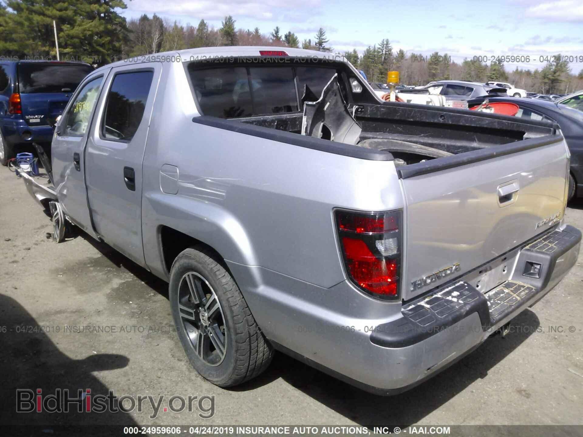 2013 HONDA RIDGELINE - VIN: 5FPYK1F71DB003169 - Фото 3