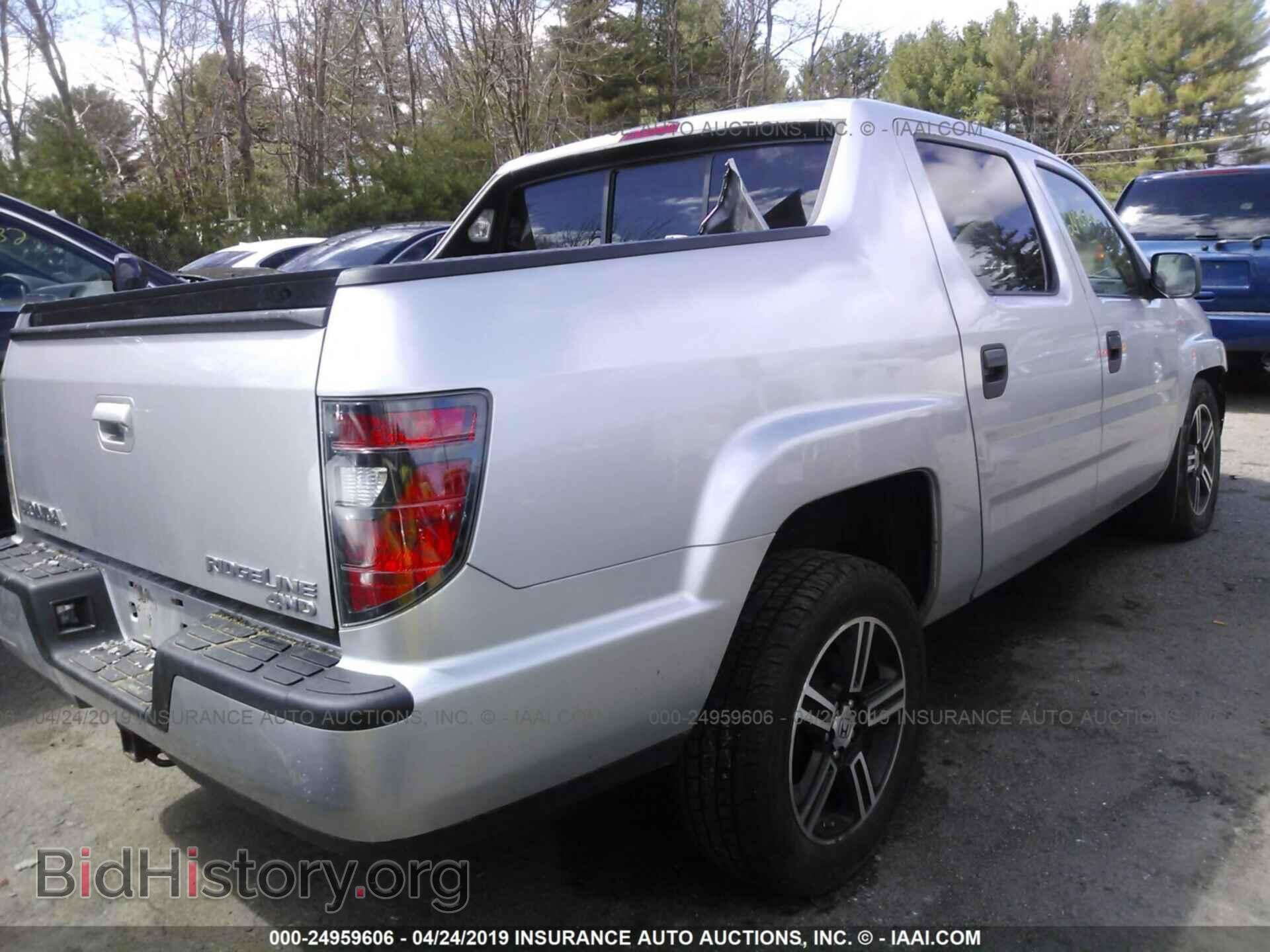 2013 HONDA RIDGELINE - VIN: 5FPYK1F71DB003169 - Фото 4
