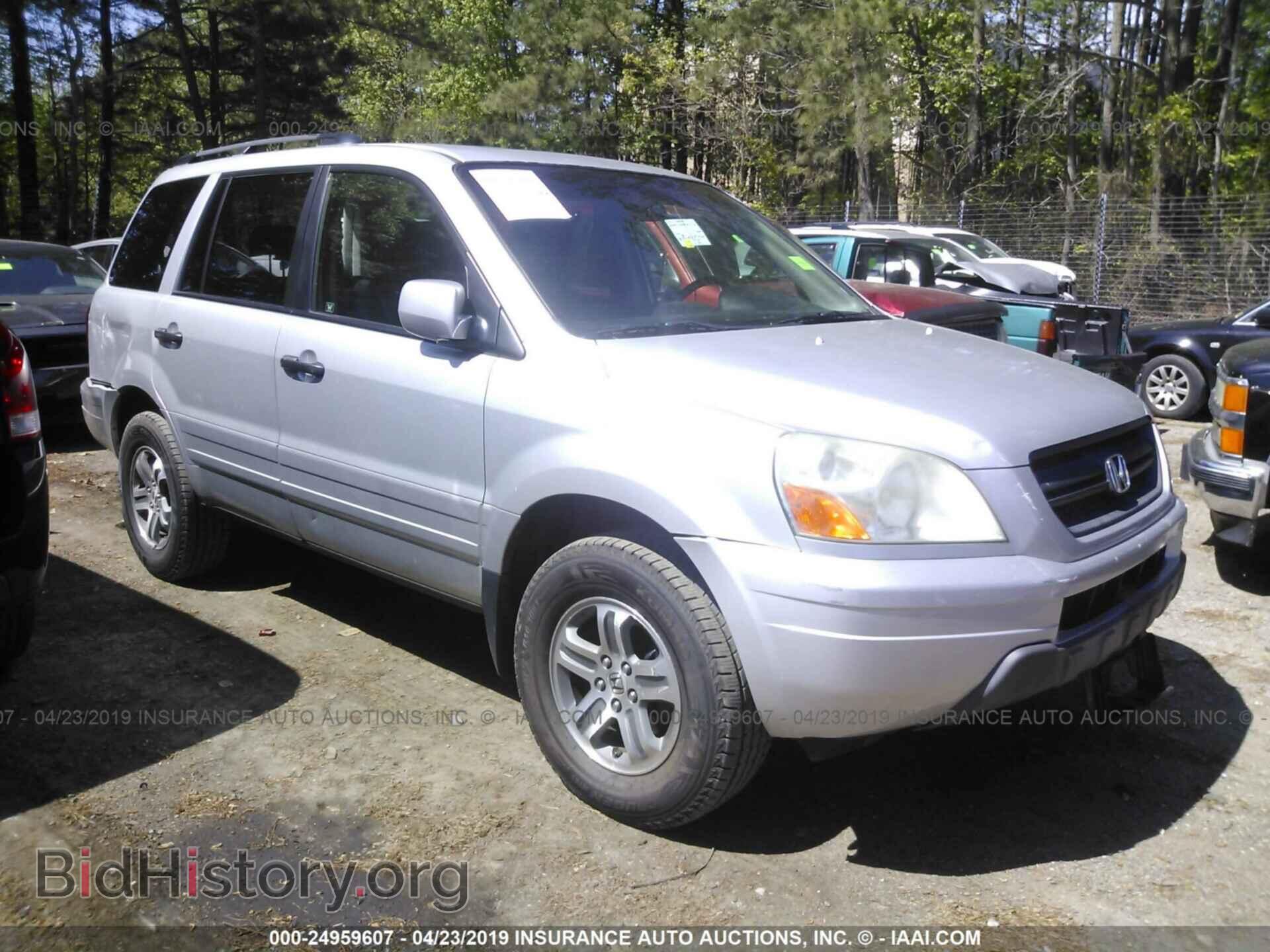 Photo 5FNYF18565B012721 - HONDA PILOT 2005