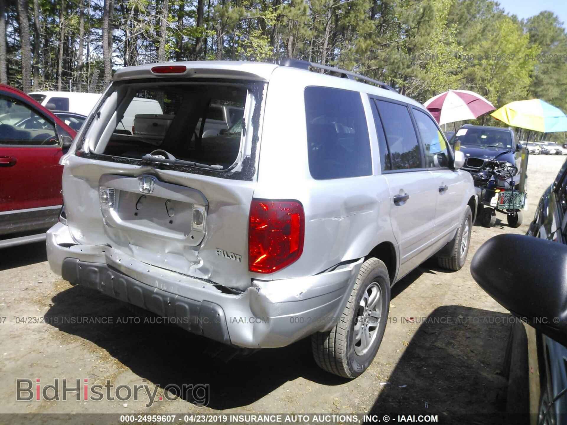 2005 HONDA PILOT - VIN: 5FNYF18565B012721 - Photo 4
