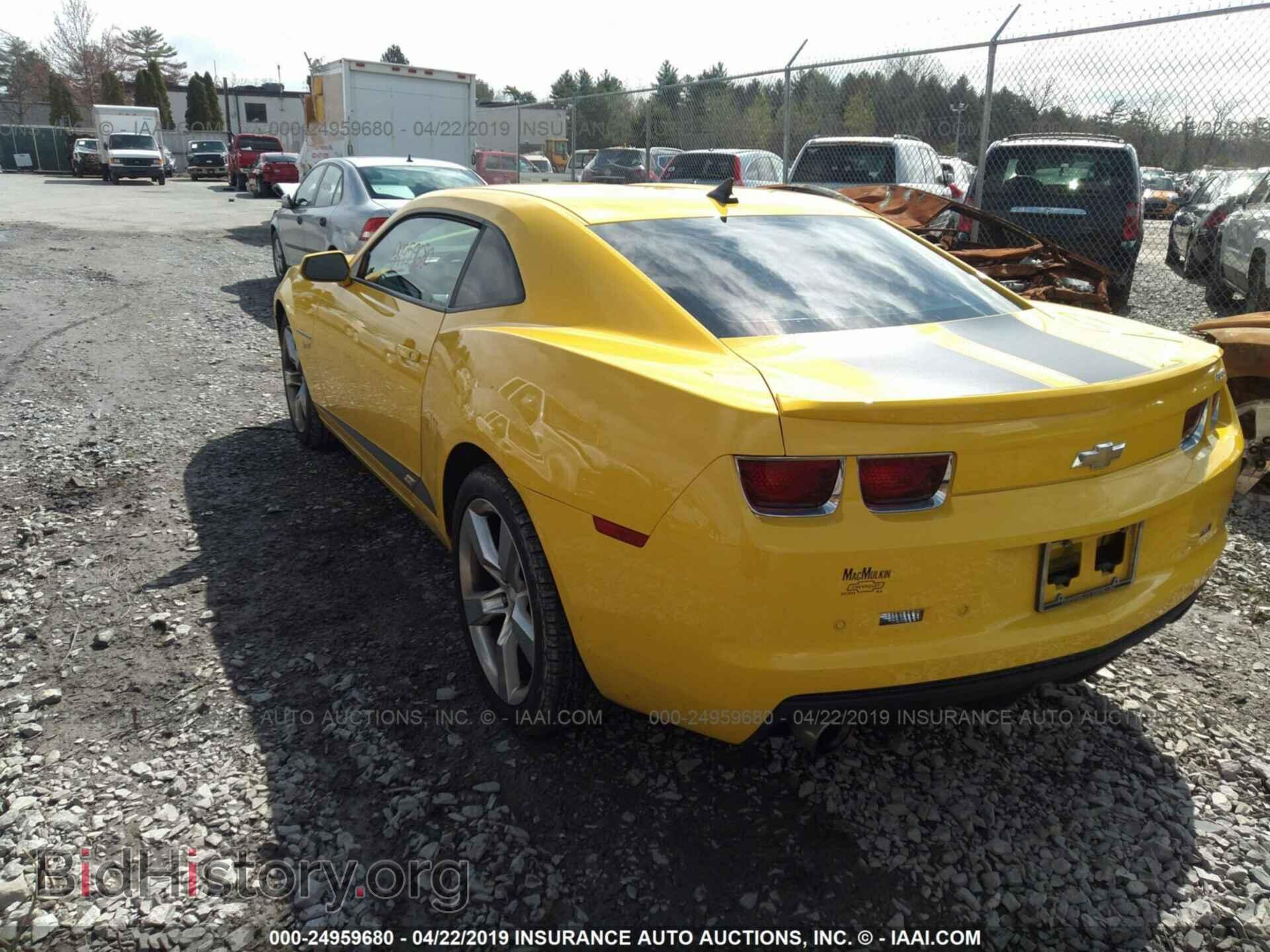 2010 CHEVROLET CAMARO - VIN: 2G1FT1EW6A9160033 - Фото 3