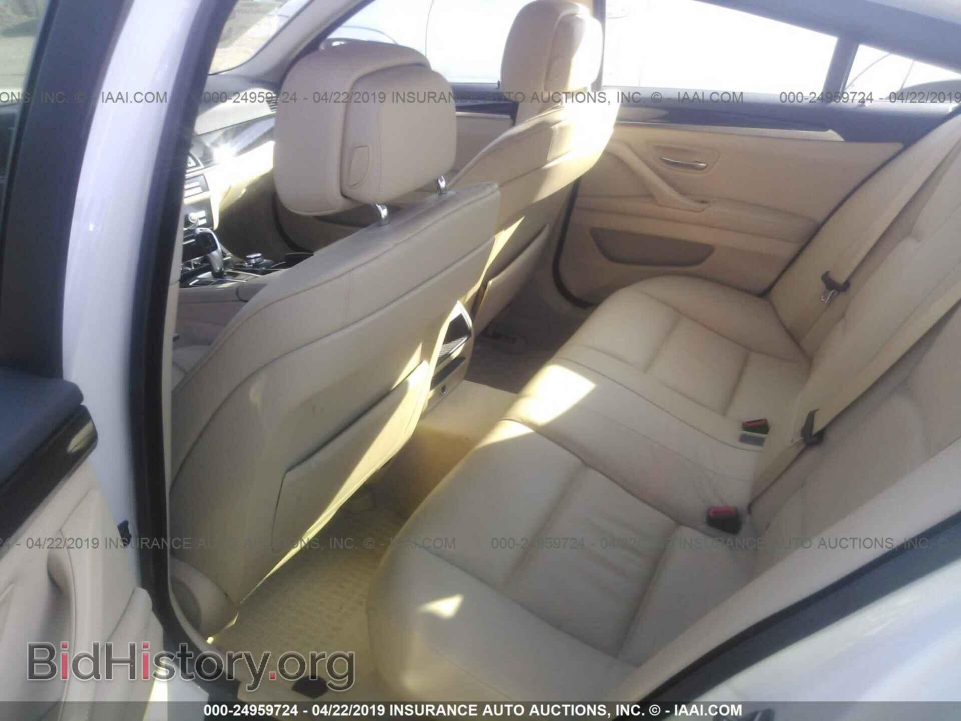 2012 BMW 528 - VIN: WBAXH5C54CDW05631 - Фото 8
