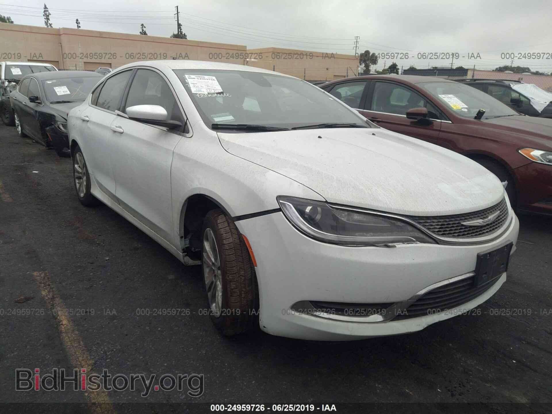 Photo 1C3CCCAB6GN161184 - CHRYSLER 200 2016