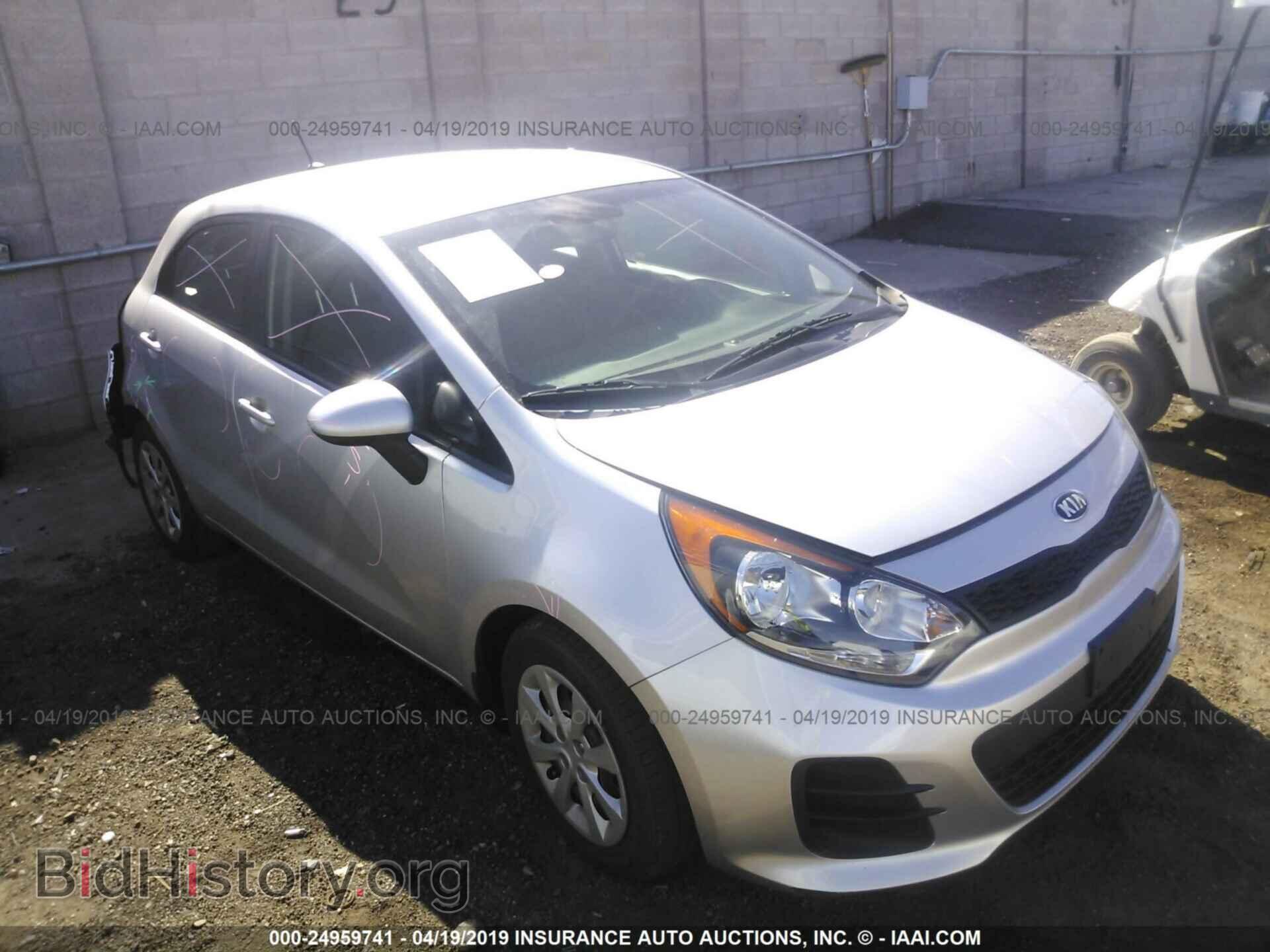 Фотография KNADM5A33G6640008 - KIA RIO 2016