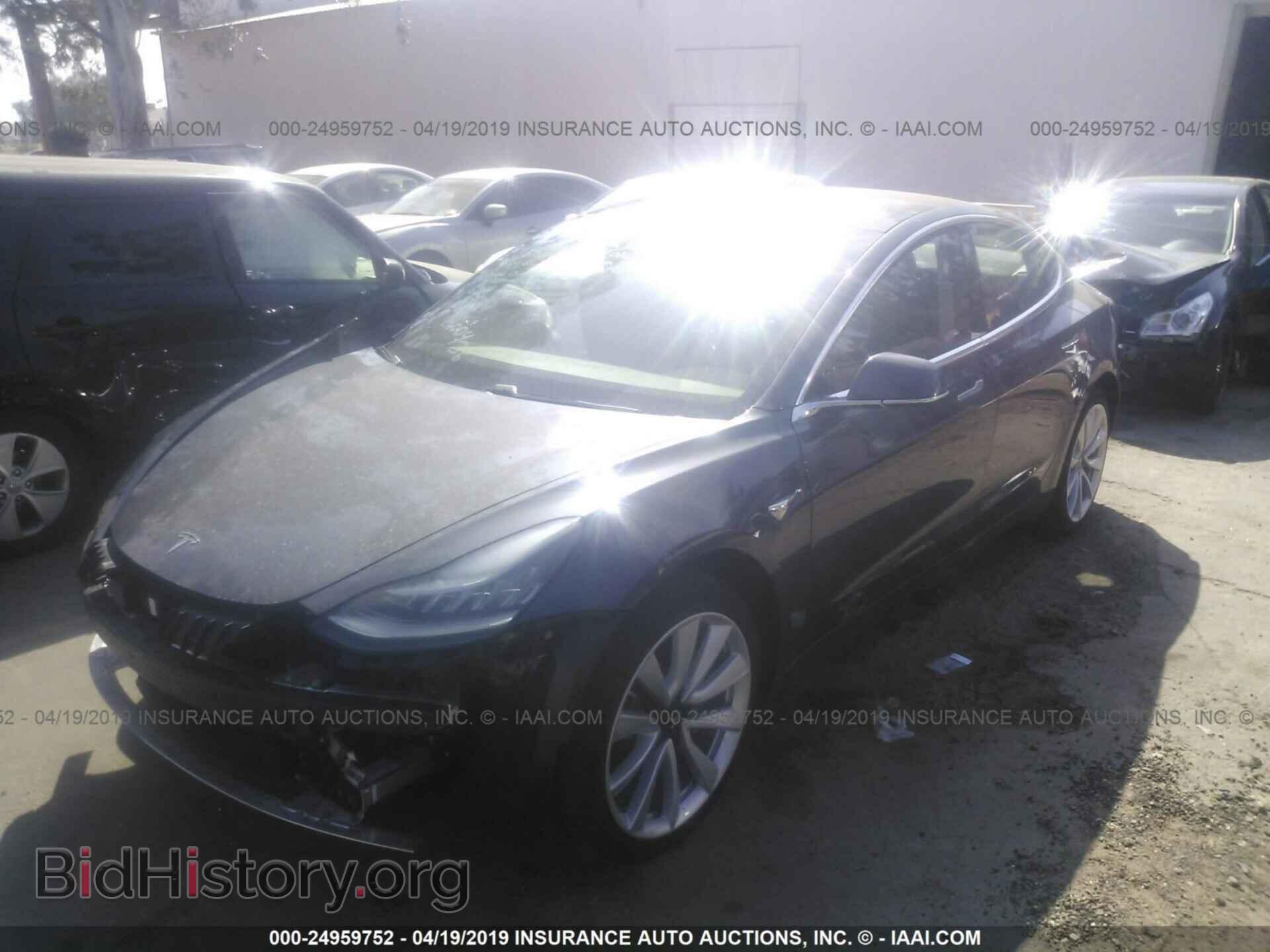 2018 TESLA MODEL 3 - VIN: 5YJ3E1EB4JF090979 - Фото 2