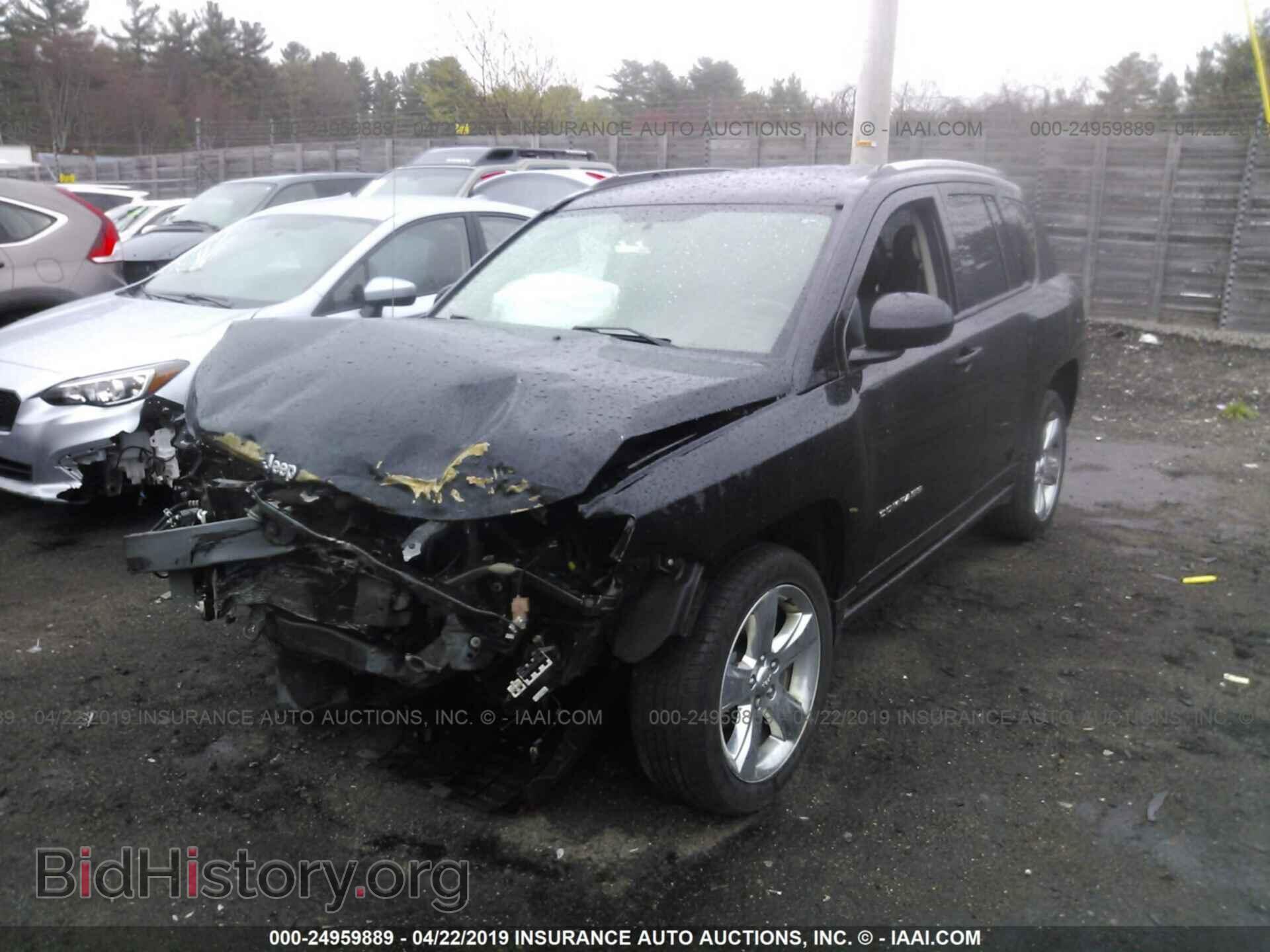 2015 JEEP COMPASS - VIN: 1C4NJDEB1FD117866 - Фото 2