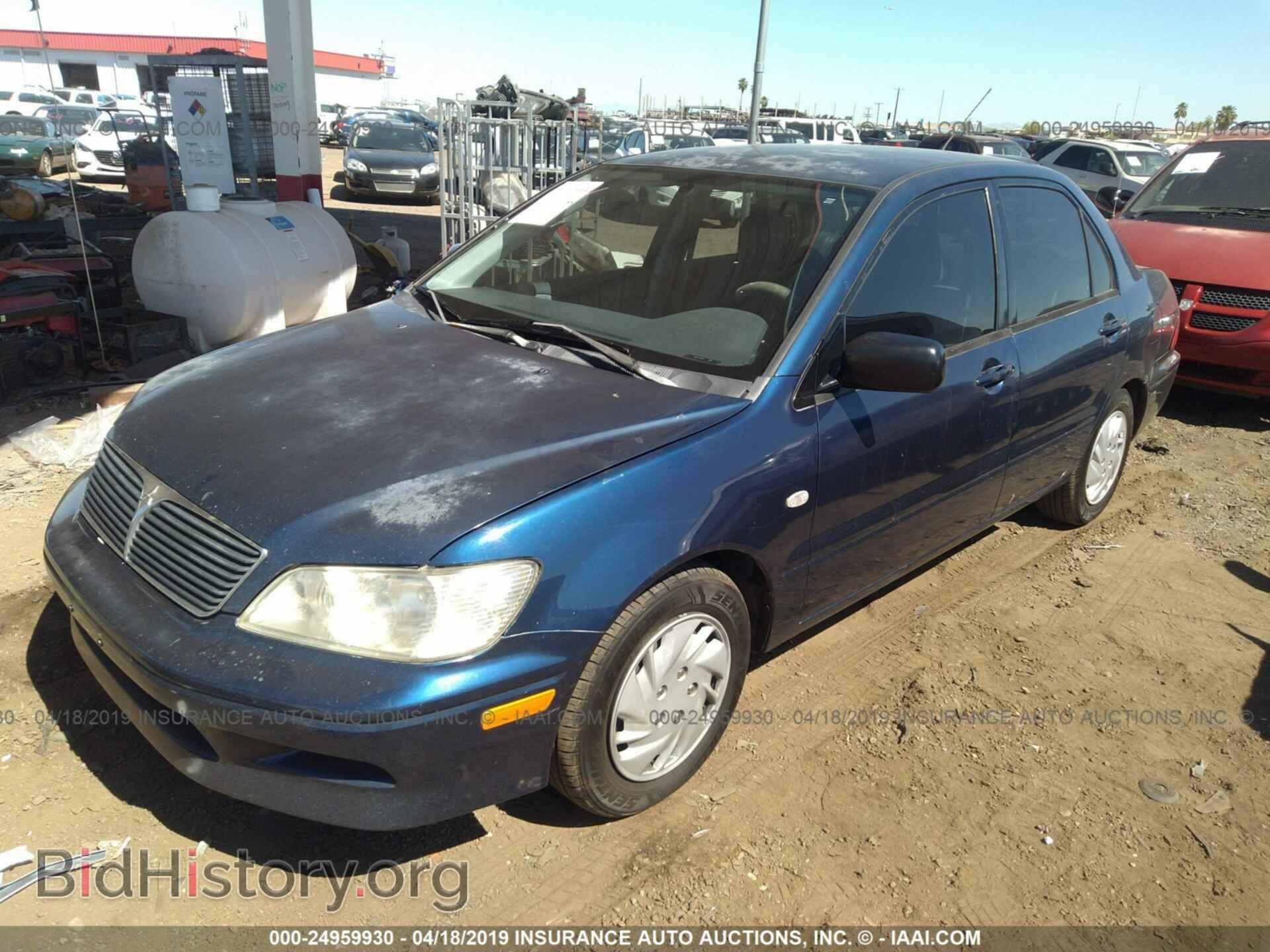 2002 MITSUBISHI LANCER - VIN: JA3AJ26E72U010700 - Photo 2