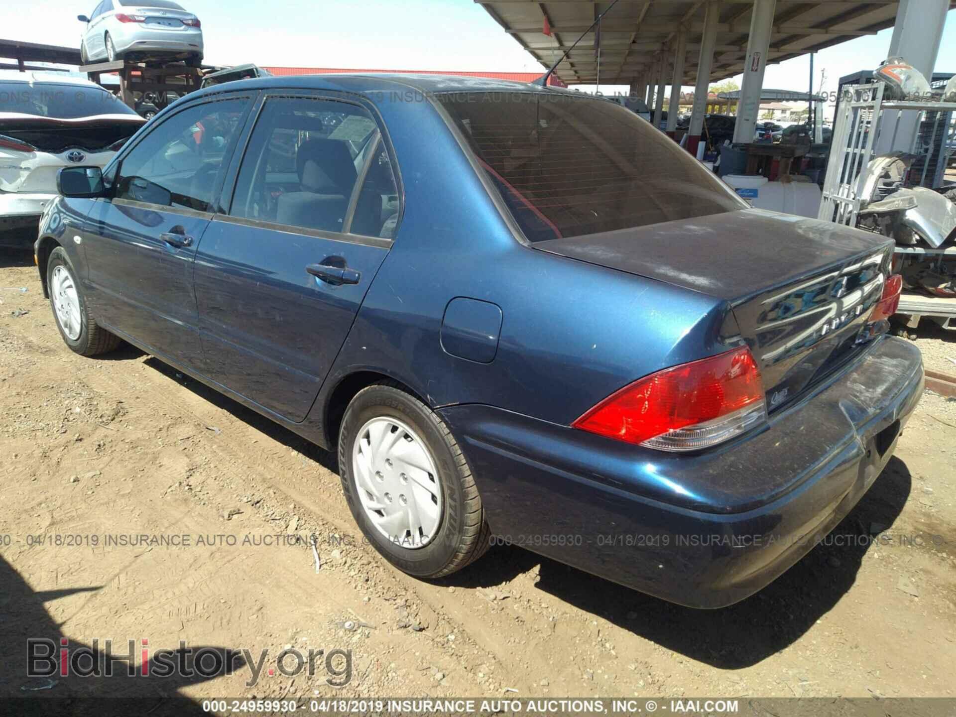 2002 MITSUBISHI LANCER - VIN: JA3AJ26E72U010700 - Photo 3