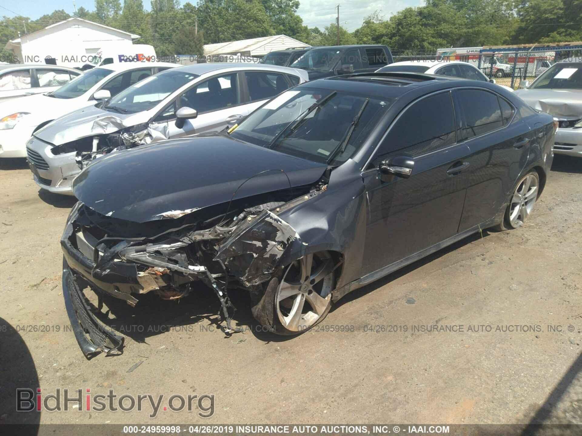 2011 LEXUS IS - VIN: JTHBF5C22B5143439 - Фото 2