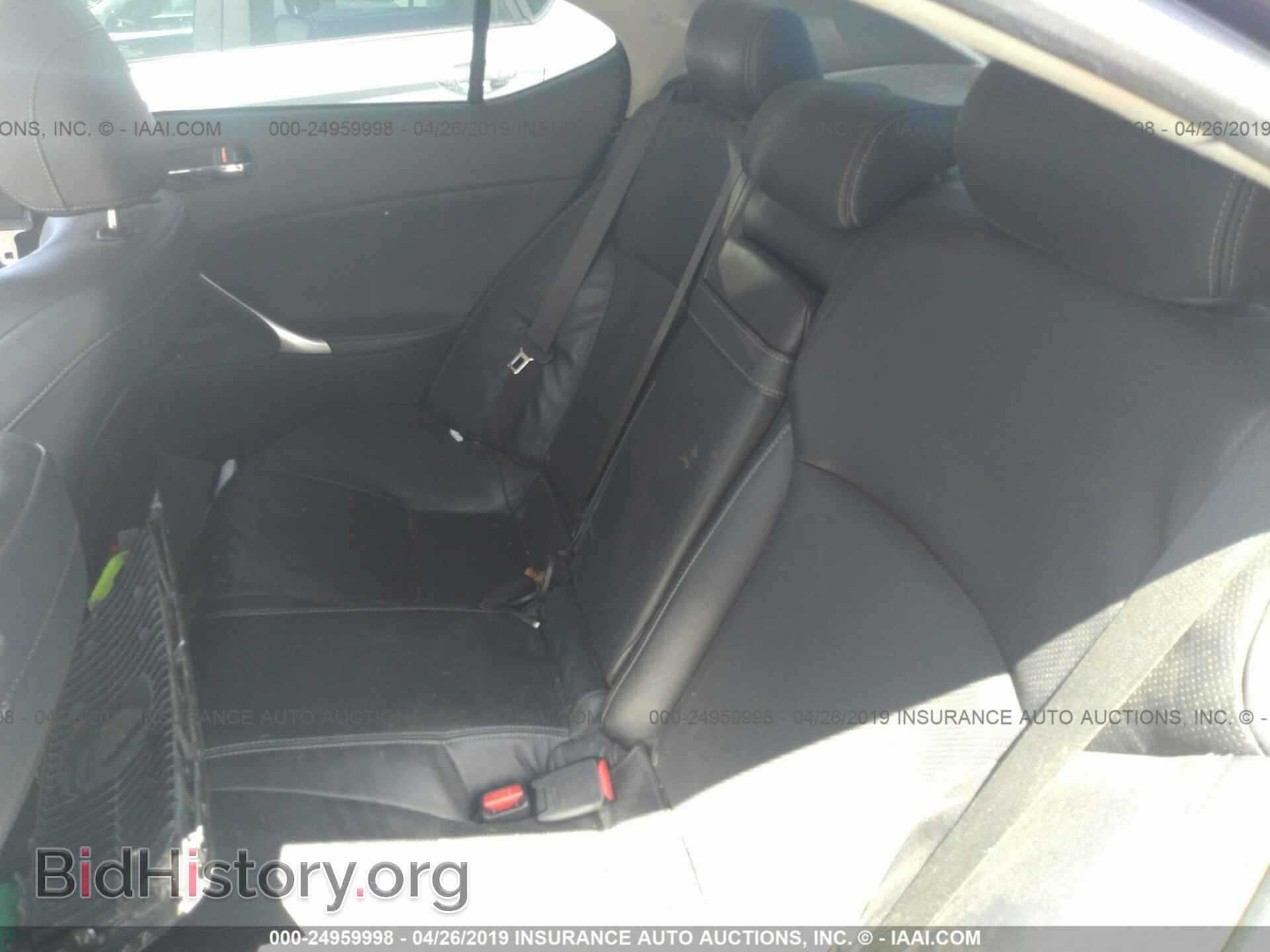 2011 LEXUS IS - VIN: JTHBF5C22B5143439 - Фото 8