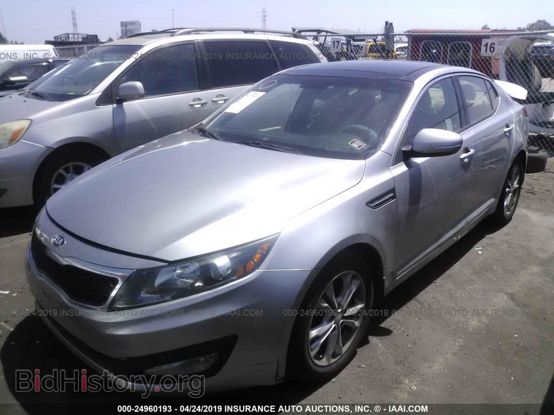 2013 KIA OPTIMA - VIN: 5XXGN4A72DG166981 - Фото 2