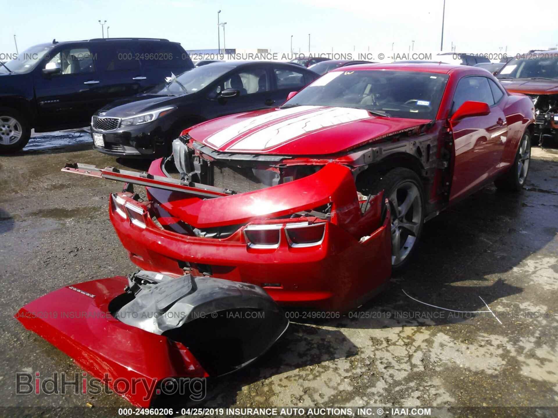 2013 CHEVROLET CAMARO - VIN: 2G1FC1E38D9184991 - Фото 2