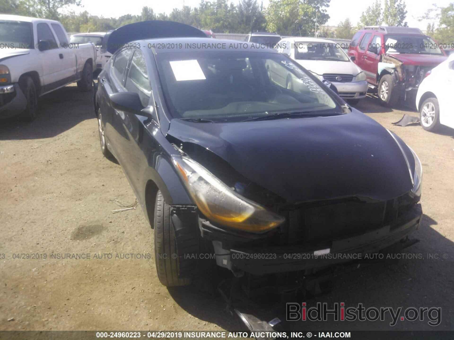 Photo 5NPDH4AE3GH737895 - HYUNDAI ELANTRA 2016