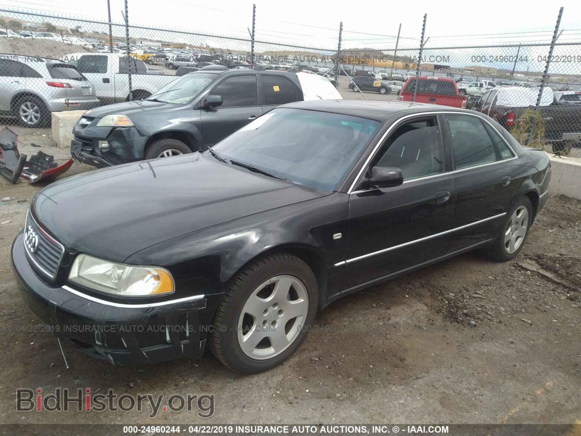 2000 AUDI A8 - VIN: WAUFL54D4YN008142 - Фото 2