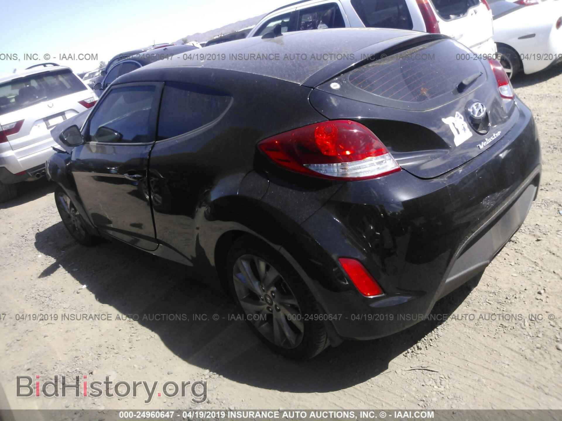 2016 HYUNDAI VELOSTER - VIN: KMHTC6AD6GU304263 - Фото 3