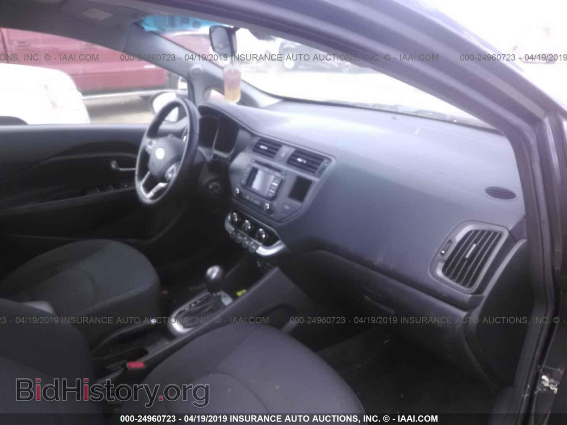 2013 KIA RIO - VIN: KNADN4A39D6101668 - Фото 5